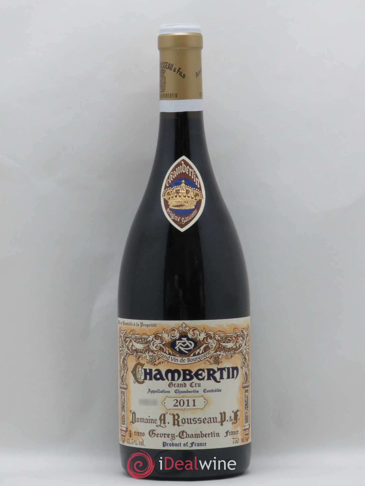 Chambertin Grand Cru Armand Rousseau (Domaine) 2011 - Lot de 1 bouteille - 0