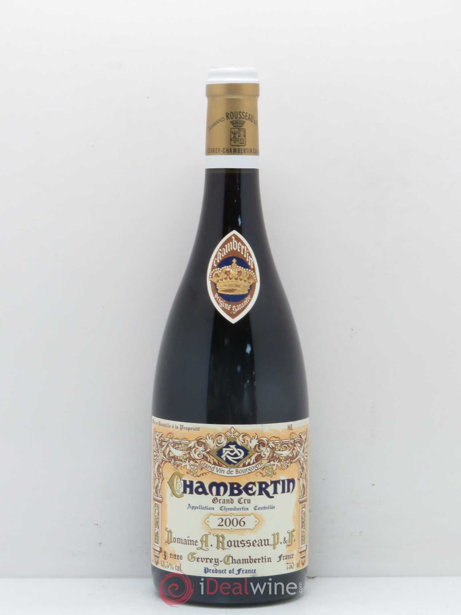 Chambertin Grand Cru Armand Rousseau (Domaine) 2006 - Lot de 1 bouteille - 0