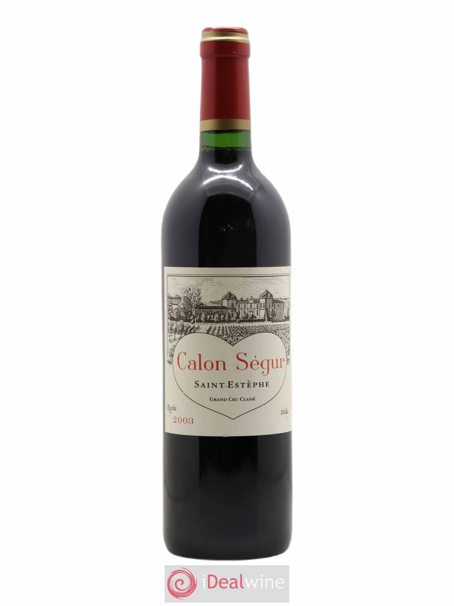 Château Calon Ségur 3ème Grand Cru Classé 2003 - Lot de 1 bouteille - 0