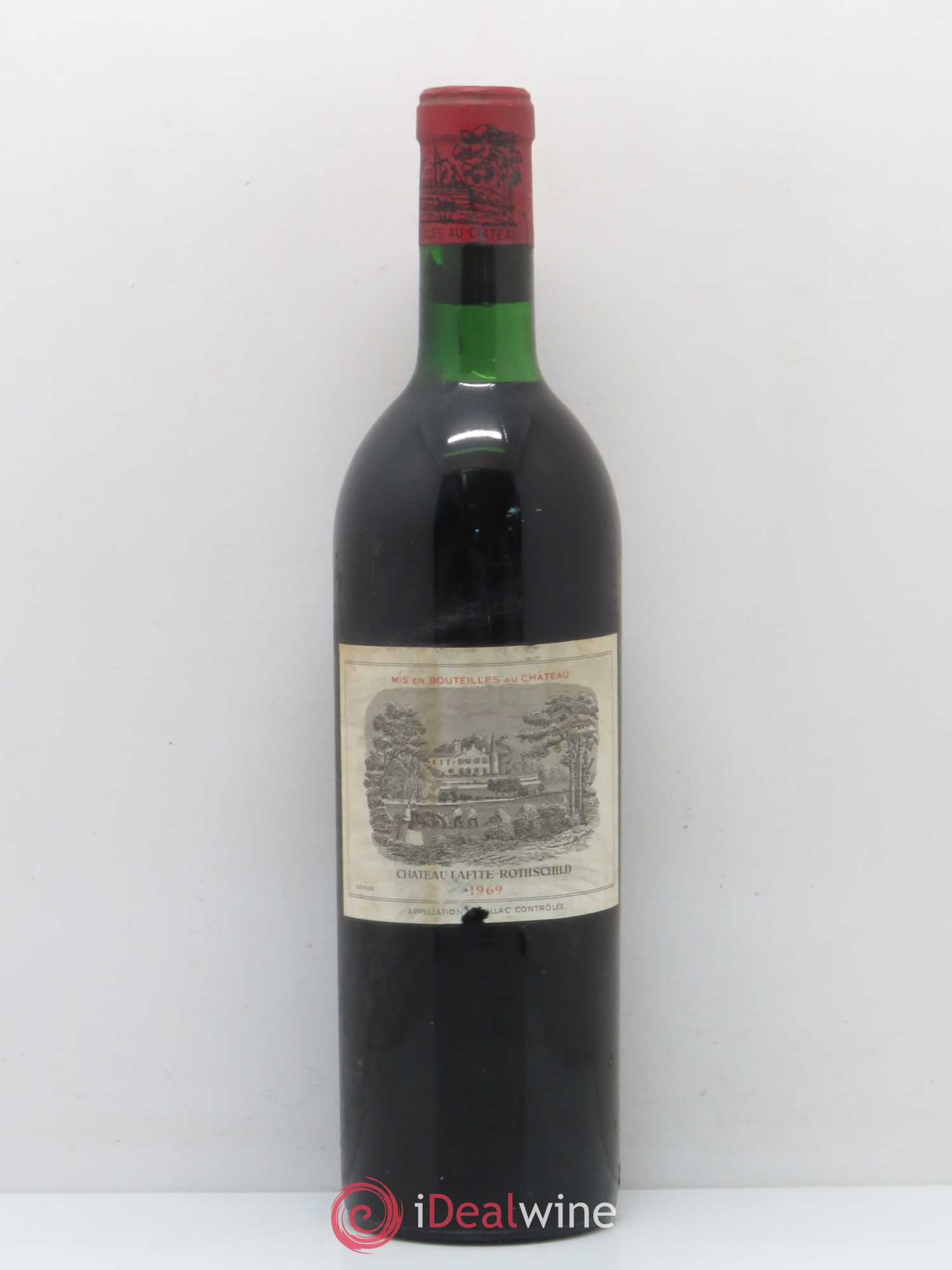 Château Lafite Rothschild 1er Grand Cru Classé 1969 - Lot de 1 bouteille - 0