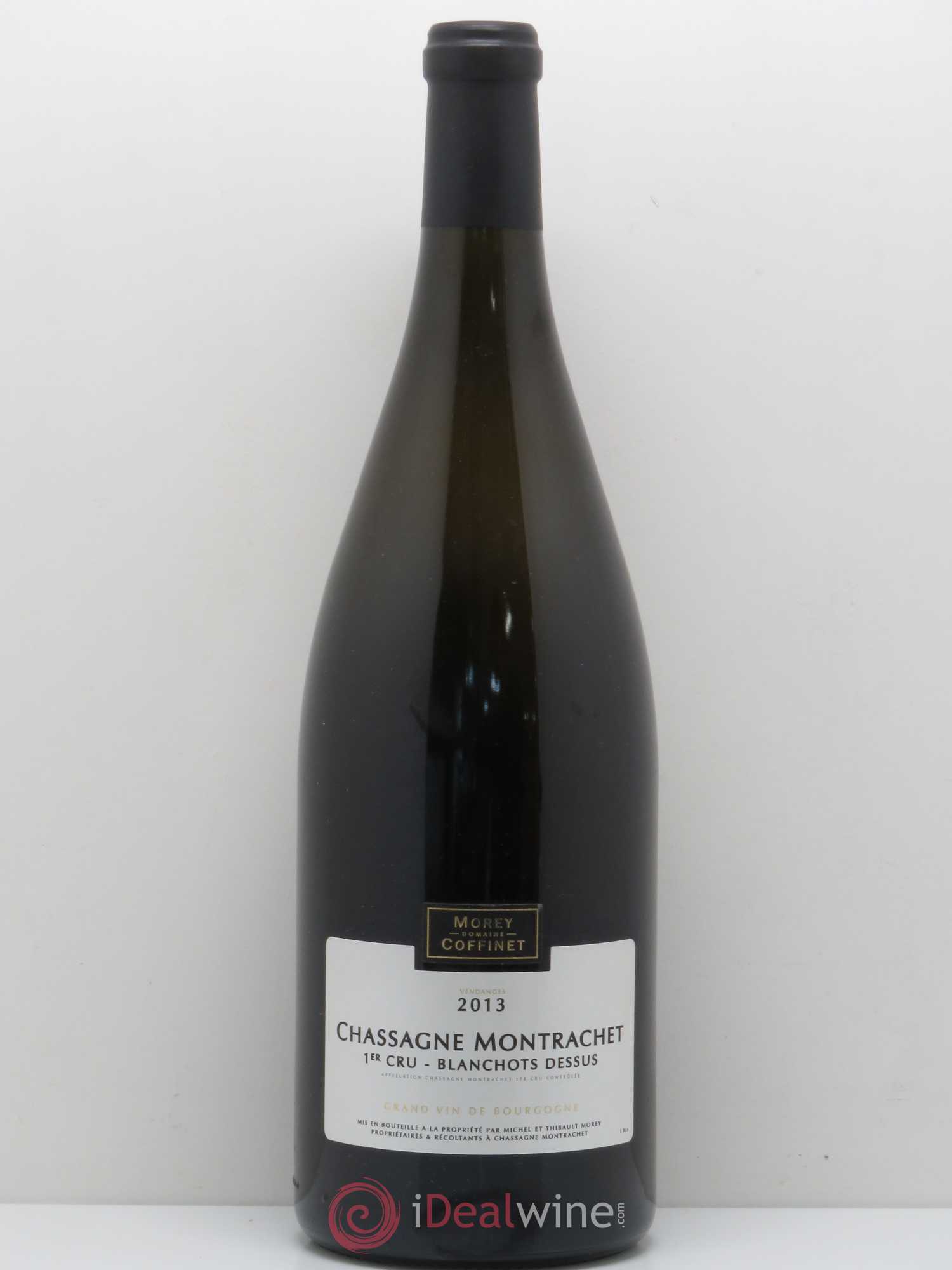 Chassagne-Montrachet 1er Cru Blanchots Dessus Domaine Morey-Coffinet 2013 - Posten von 1 Magnum - 0