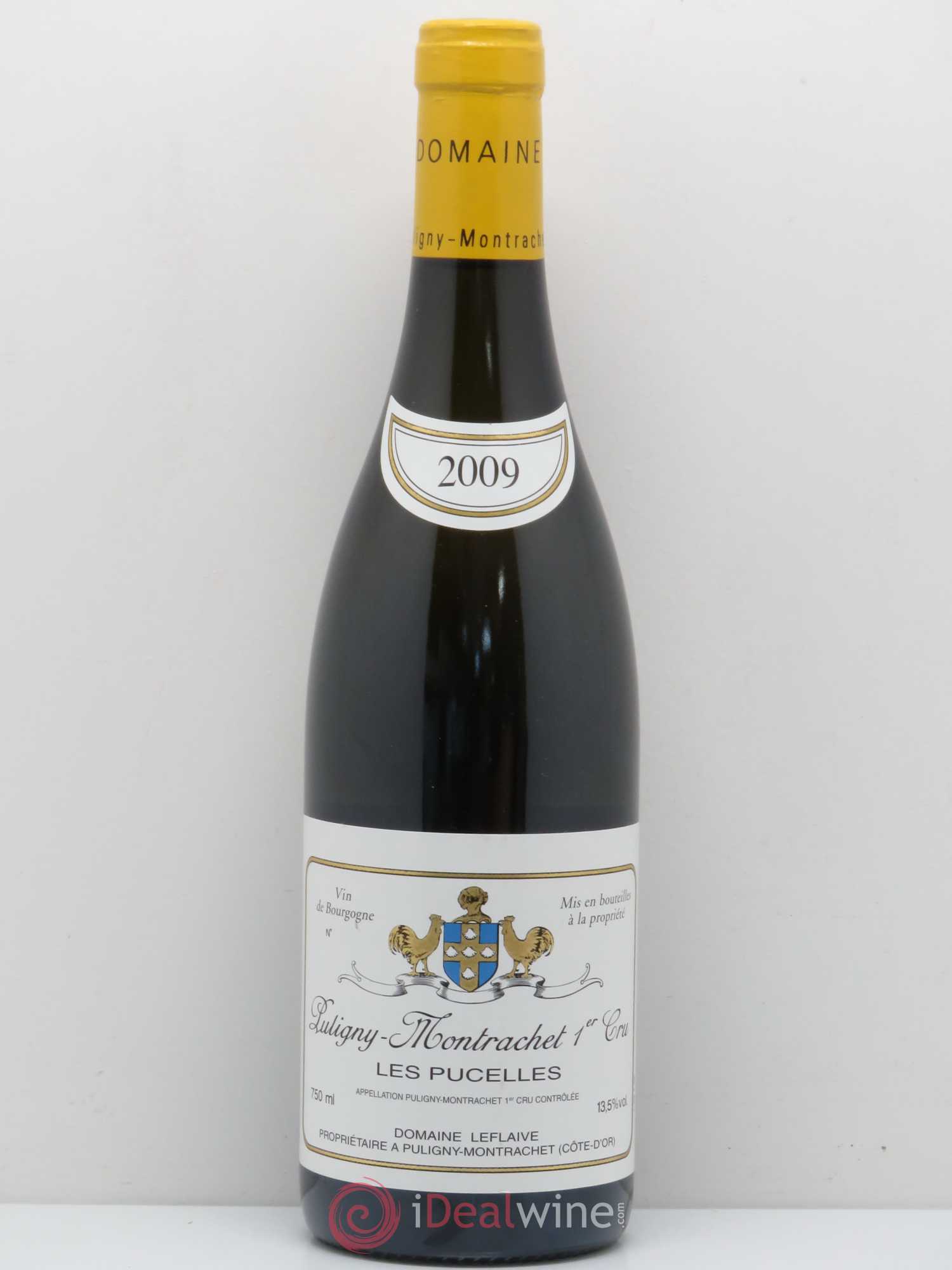 Puligny-Montrachet 1er Cru Les Pucelles Leflaive (Domaine) 2009 - Lot de 1 bouteille - 0