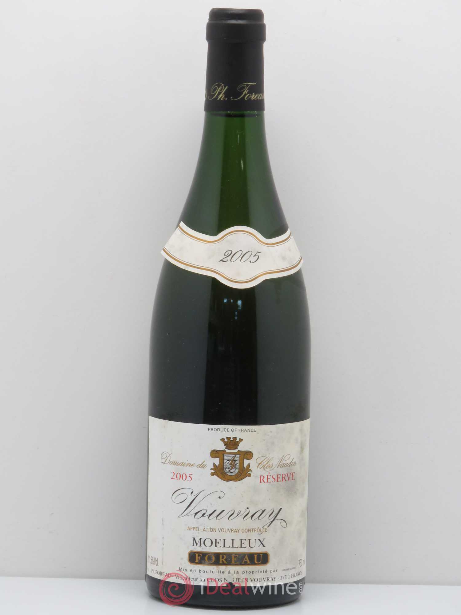 Vouvray Moelleux Réserve Clos Naudin - Philippe Foreau 2005 - Lotto di 1 bottiglia - 0