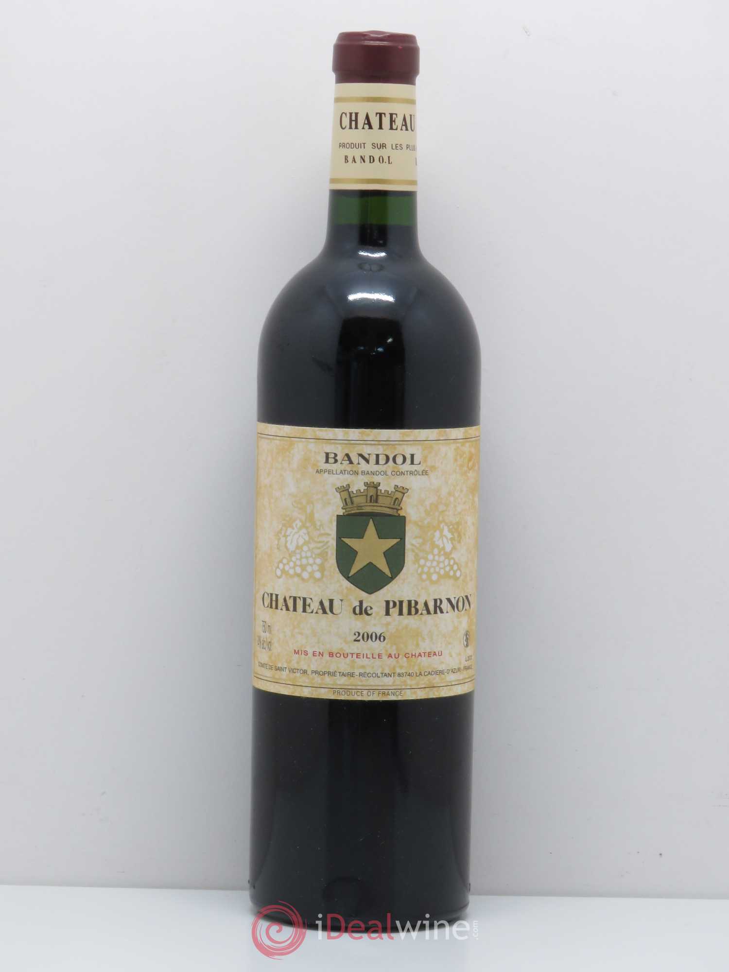 Bandol Château de Pibarnon Comte de Saint-Victor 2006 - Lot de 1 bouteille - 0