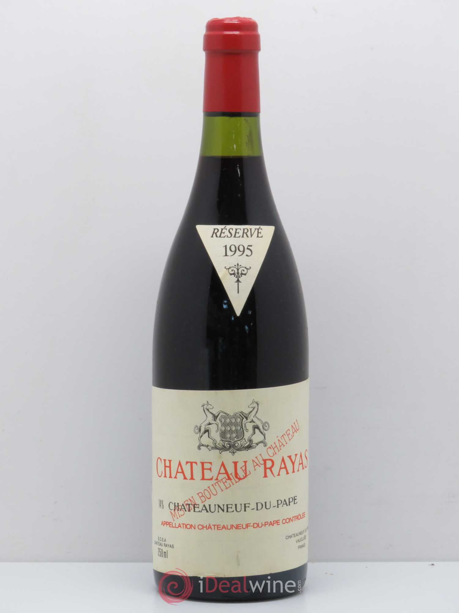 Châteauneuf-du-Pape Château Rayas Emmanuel Reynaud 1995 - Lot de 1 bouteille - 0