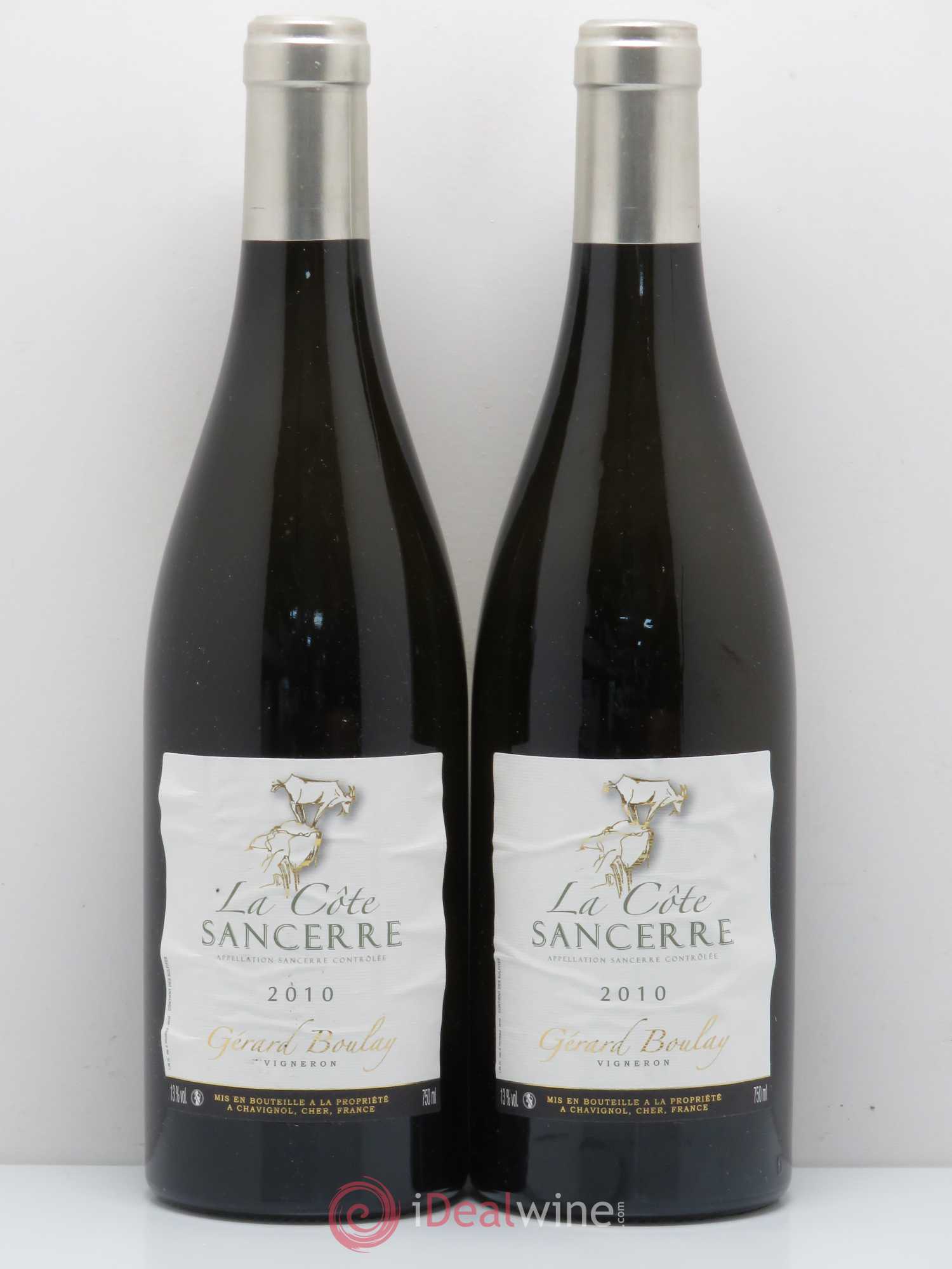 Sancerre Gérard Boulay La Côte 2010 - Posten von 2 Flaschen - 0