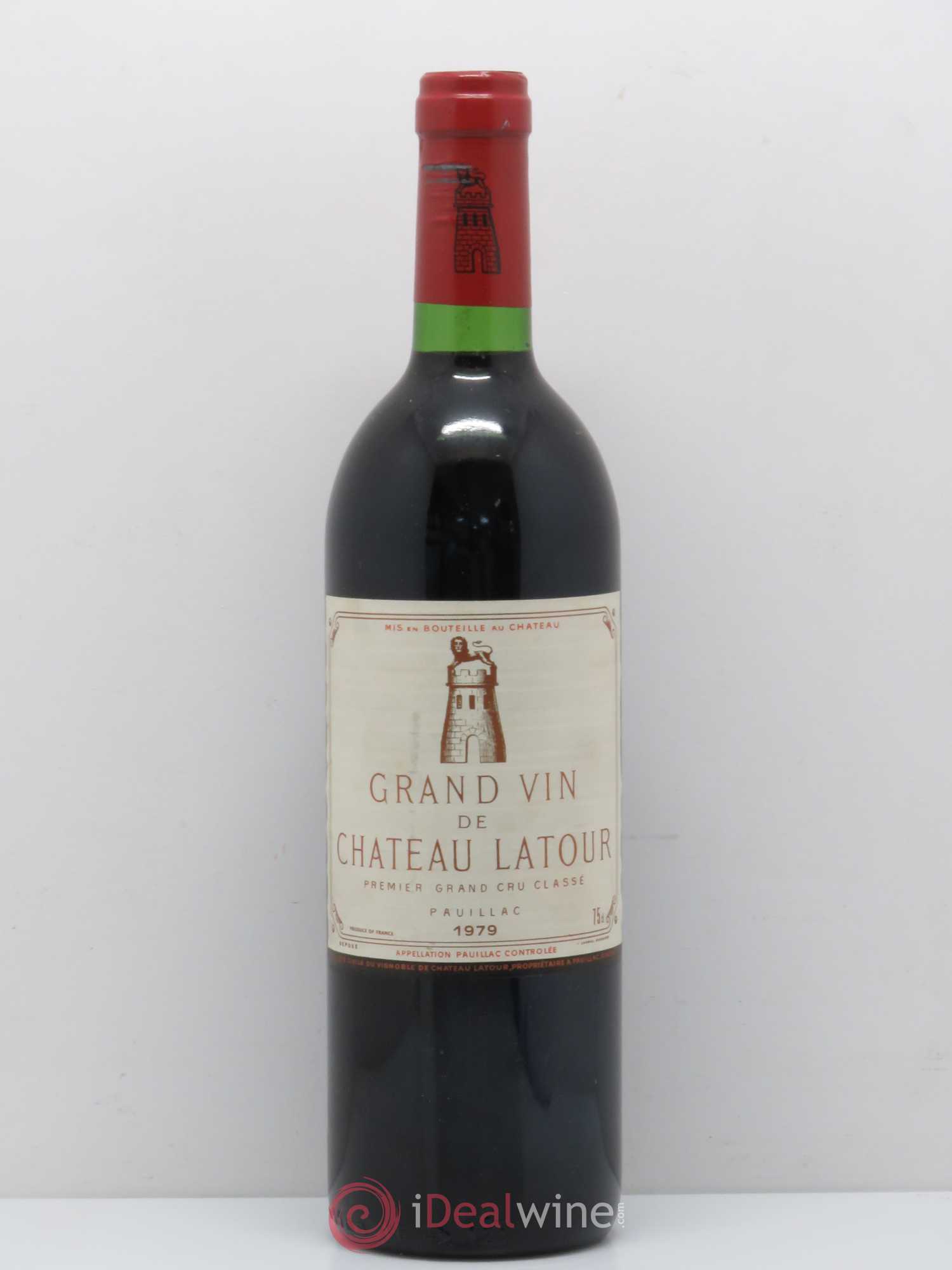 Château Latour 1er Grand Cru Classé 1979 - Lot de 1 bouteille - 0