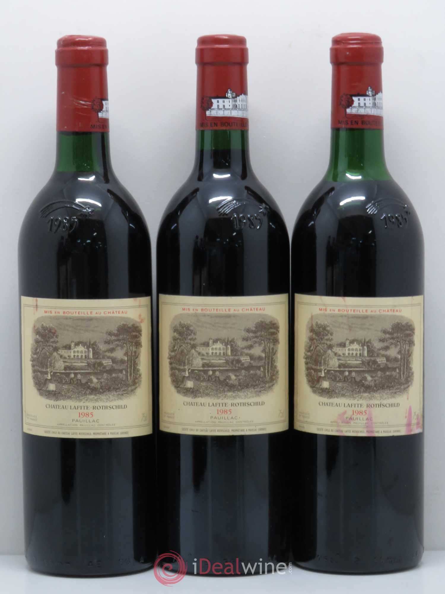 Château Lafite Rothschild 1er Grand Cru Classé 1985 - Lot de 12 bouteilles - 3