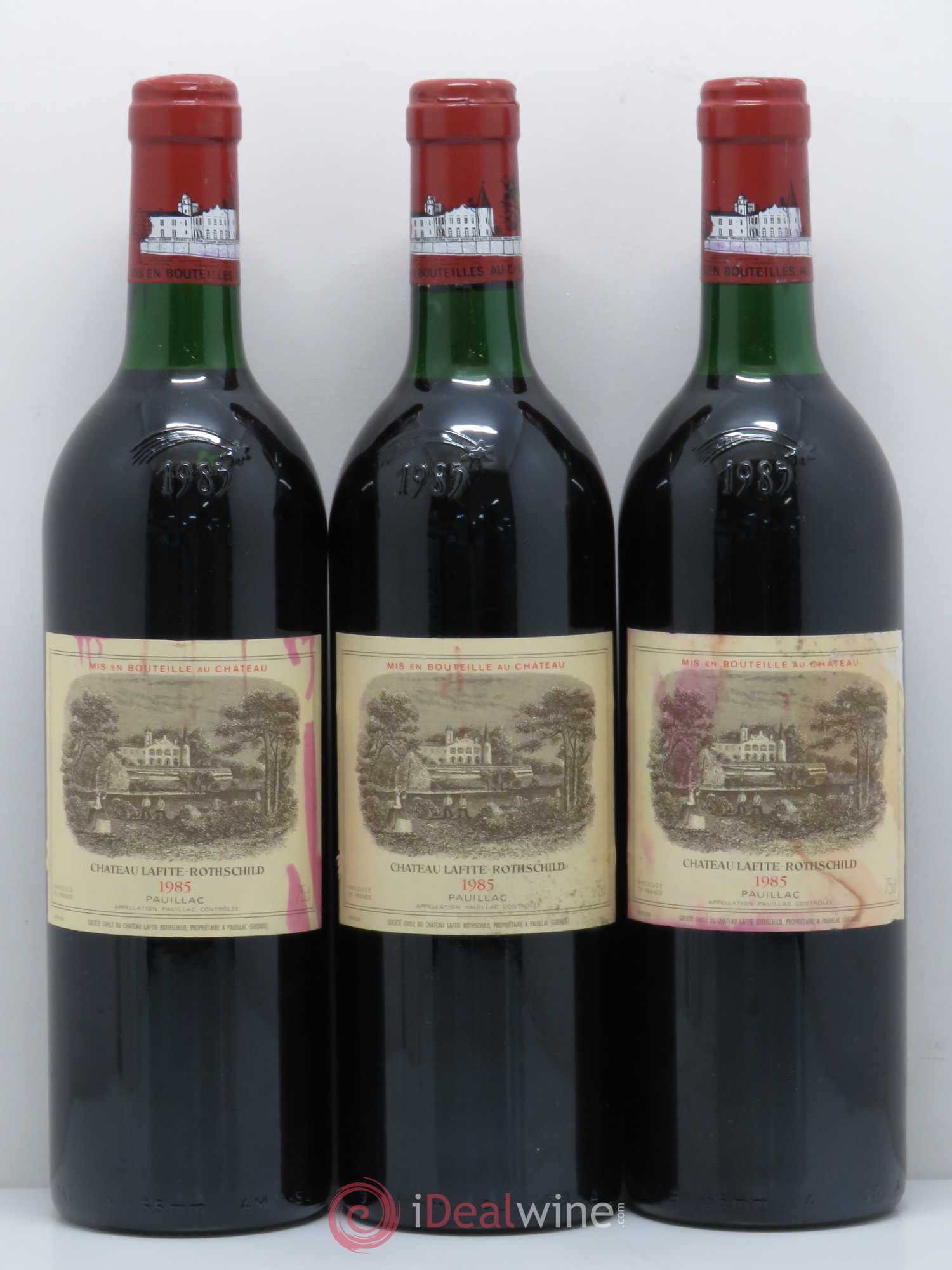 Château Lafite Rothschild 1er Grand Cru Classé 1985 - Lot de 12 bouteilles - 4