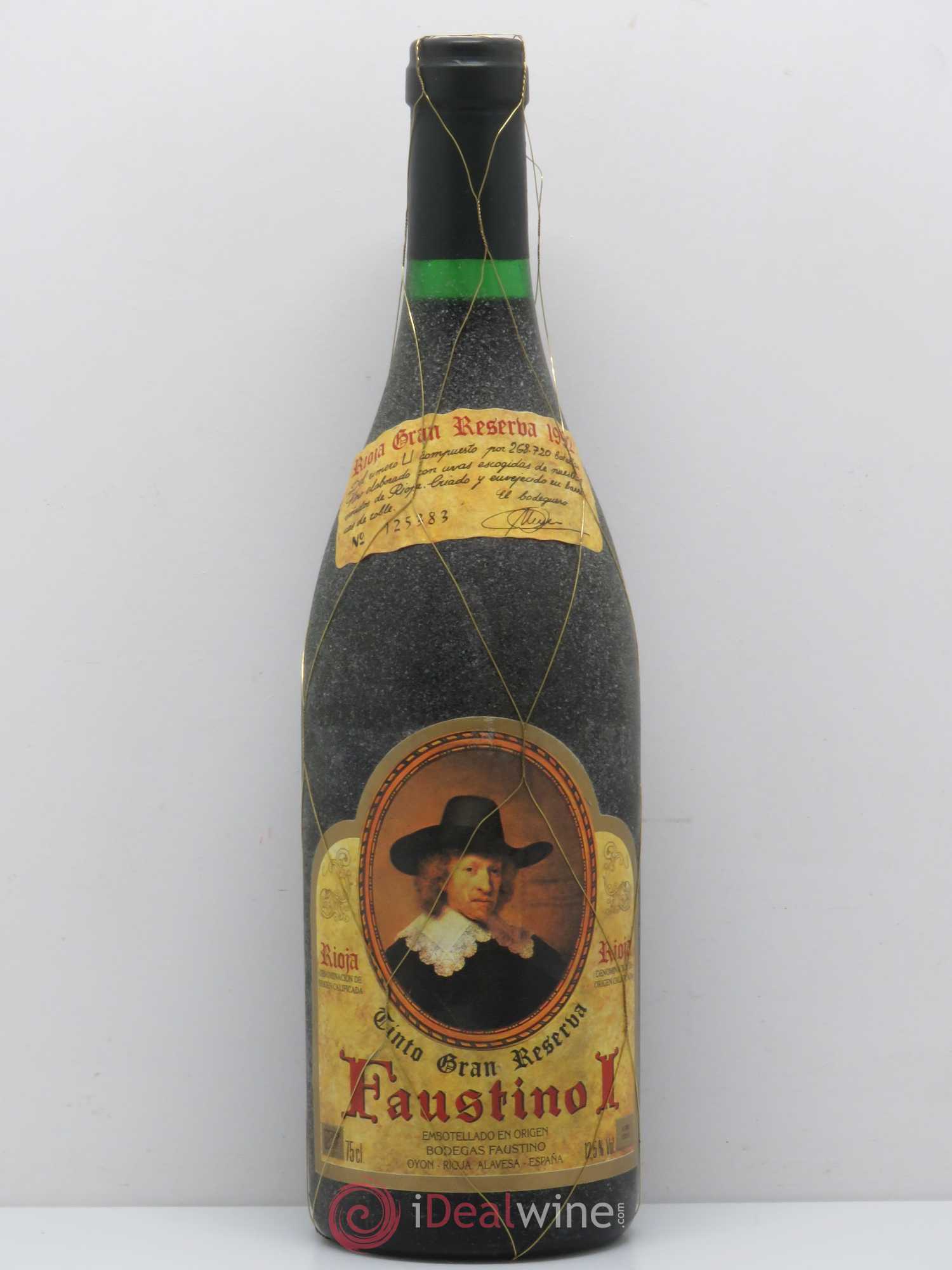 Rioja DOCA Gran Reserva Faustino 1992 - Lot of 1 bottle - 0