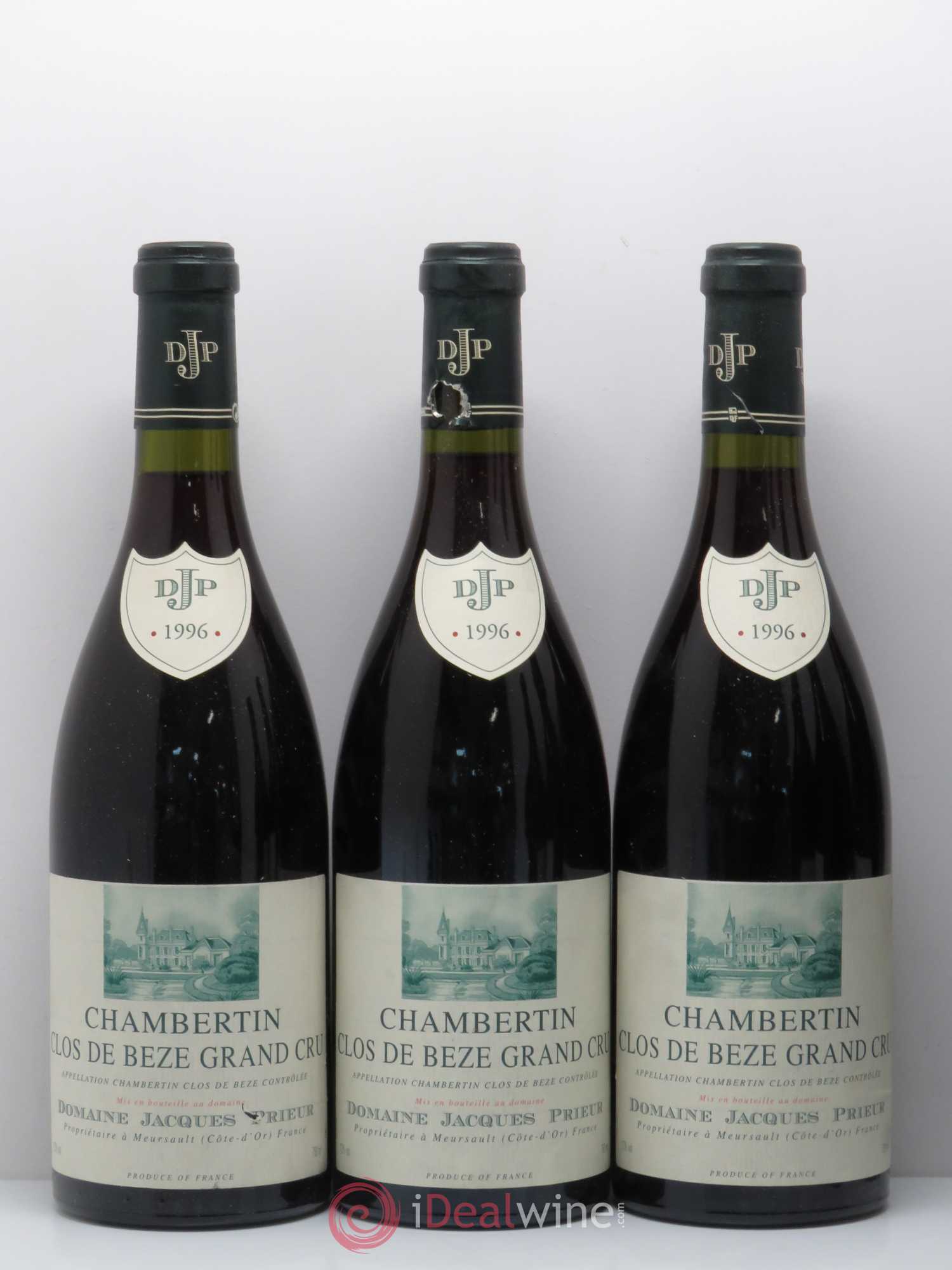 Chambertin Clos de Bèze Grand Cru Jacques Prieur (Domaine) 1986 - Lot de 6 bouteilles - 1