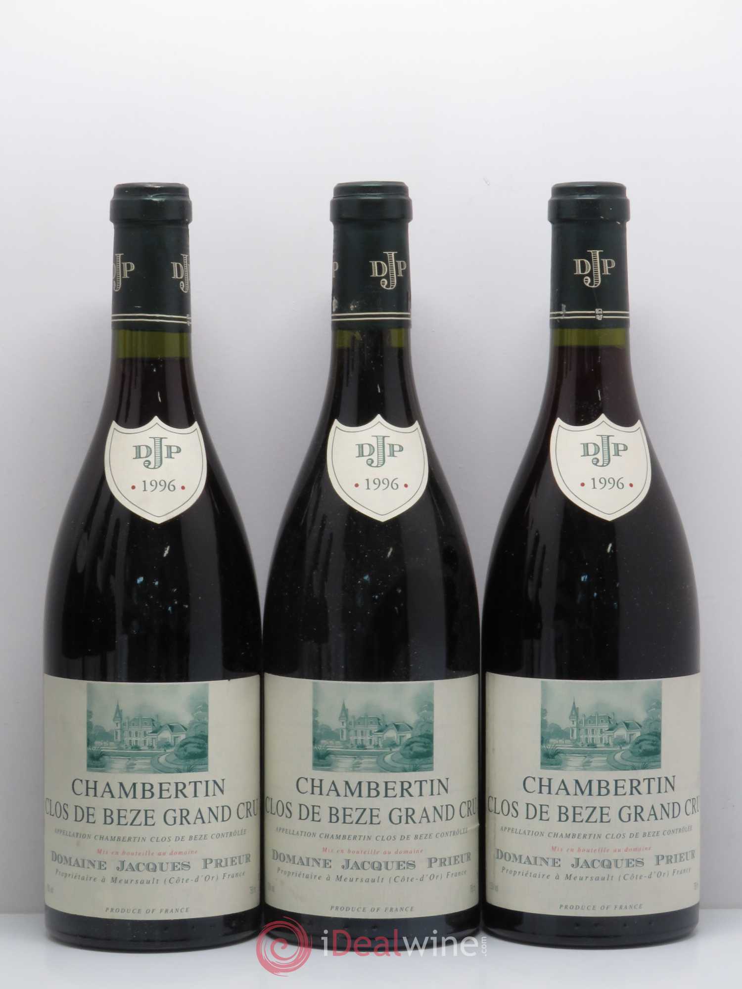 Chambertin Clos de Bèze Grand Cru Jacques Prieur (Domaine) 1986 - Lot de 6 bouteilles - 2