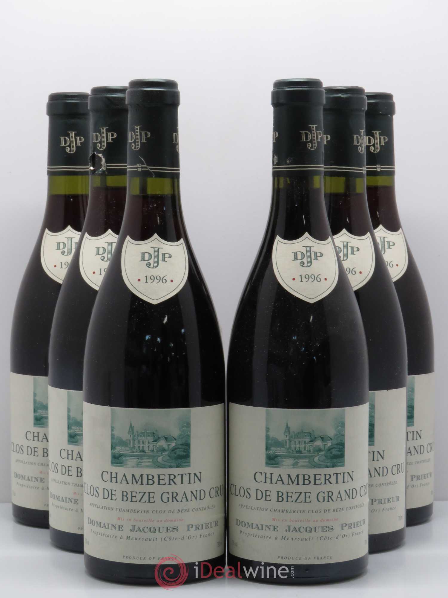 Chambertin Clos de Bèze Grand Cru Jacques Prieur (Domaine) 1986 - Lot de 6 bouteilles - 0