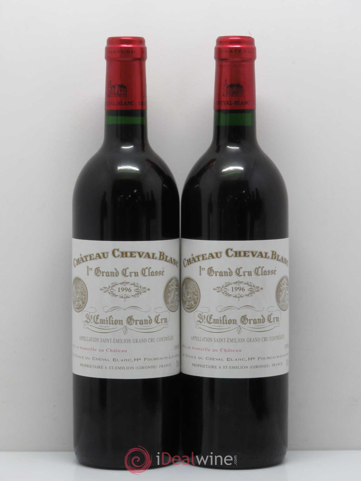 Château Cheval Blanc 1er Grand Cru Classé A 1996 - Lot de 7 bouteilles - 2