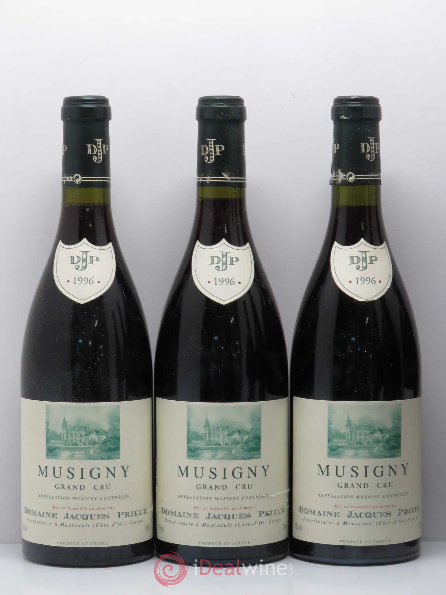 Musigny Grand Cru Jacques Prieur (Domaine) 1996 - Lot de 6 bouteilles - 1