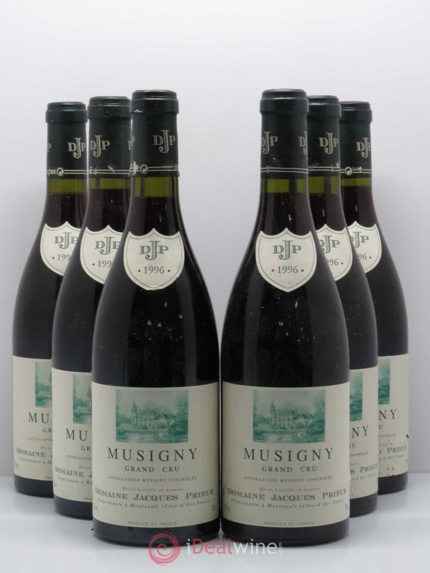 Musigny Grand Cru Jacques Prieur (Domaine) 1996 - Lot de 6 bouteilles - 0