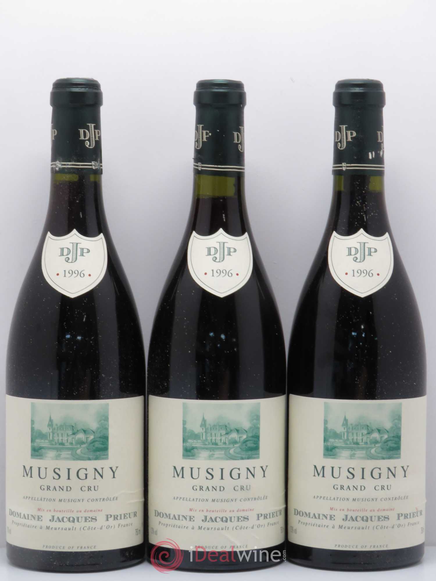 Musigny Grand Cru Jacques Prieur (Domaine) 1996 - Lot de 3 bouteilles - 0