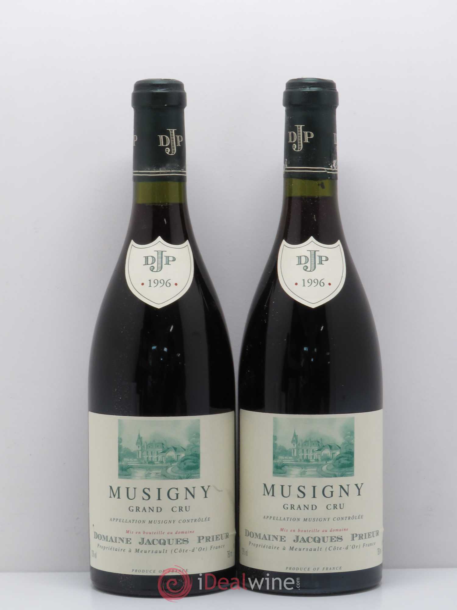 Musigny Grand Cru Jacques Prieur (Domaine) 1996 - Lot de 2 bouteilles - 0