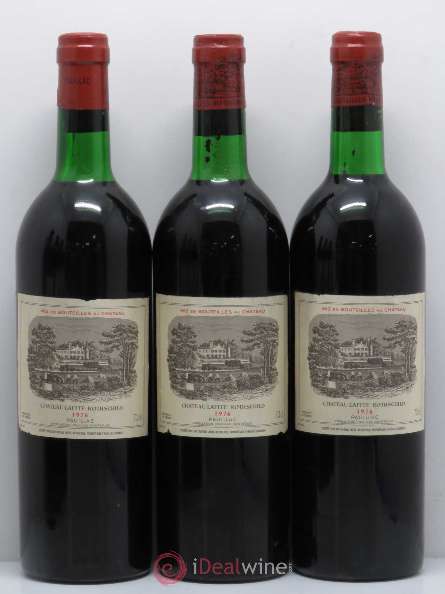 Château Lafite Rothschild 1er Grand Cru Classé 1976 - Lot de 6 bouteilles - 2