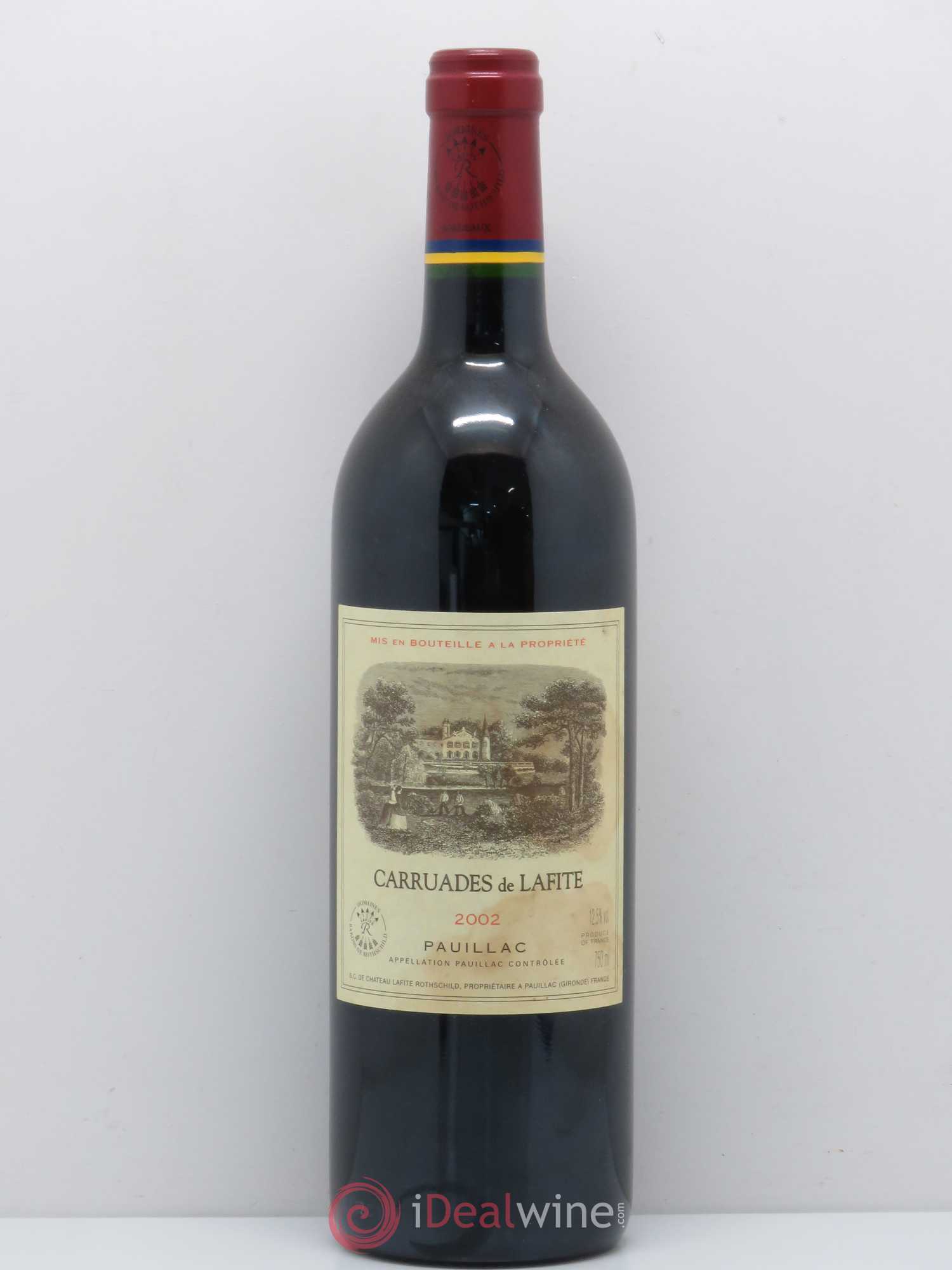Carruades de Lafite Rothschild Second Vin 2002 - Lot de 1 bouteille - 0