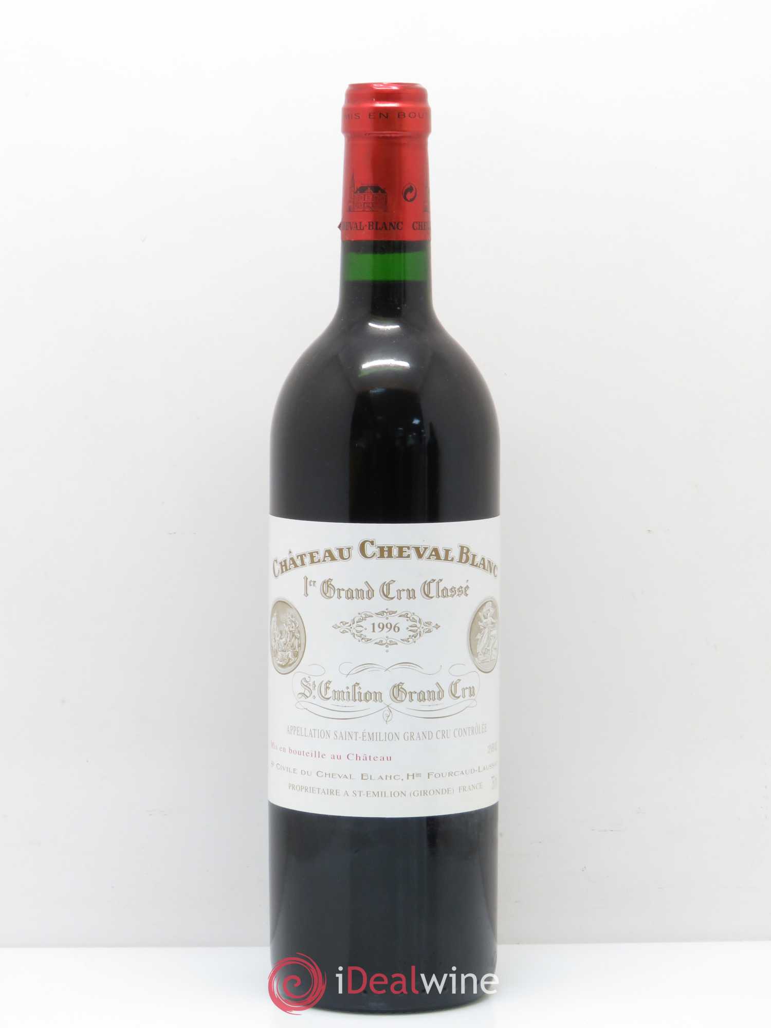 Château Cheval Blanc 1er Grand Cru Classé A 1996 - Lot de 1 bouteille - 0