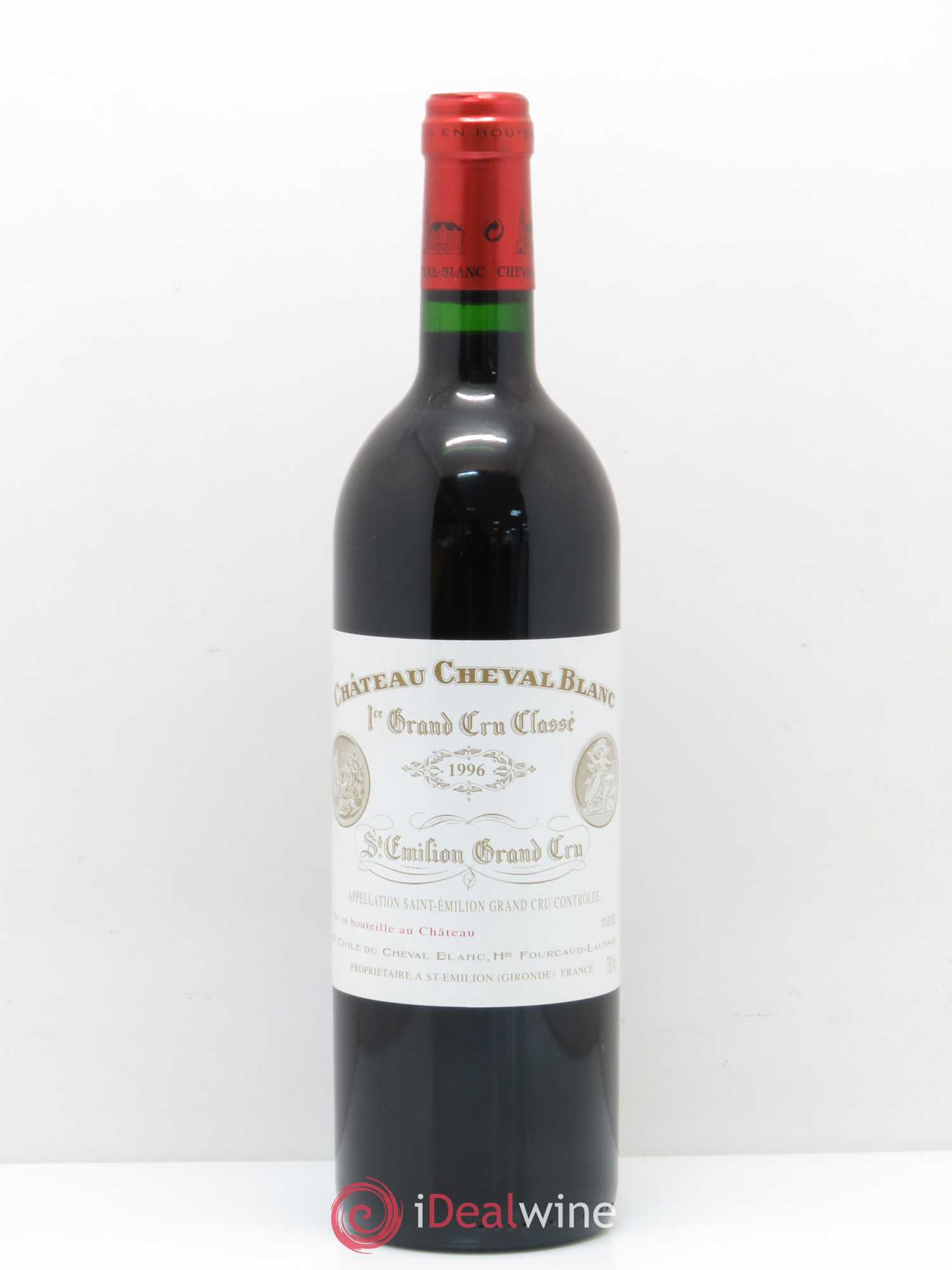 Château Cheval Blanc 1er Grand Cru Classé A 1996 - Lot de 1 bouteille - 0