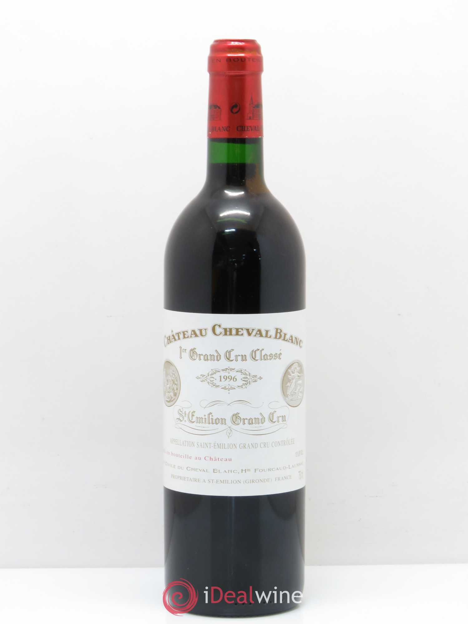 Château Cheval Blanc 1er Grand Cru Classé A 1996 - Lot de 1 bouteille - 0