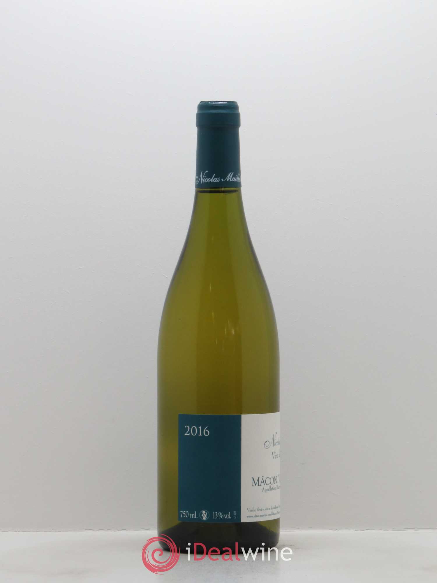 Mâcon-Villages Nicolas Maillet 2016 - Lot de 1 bouteille - 1