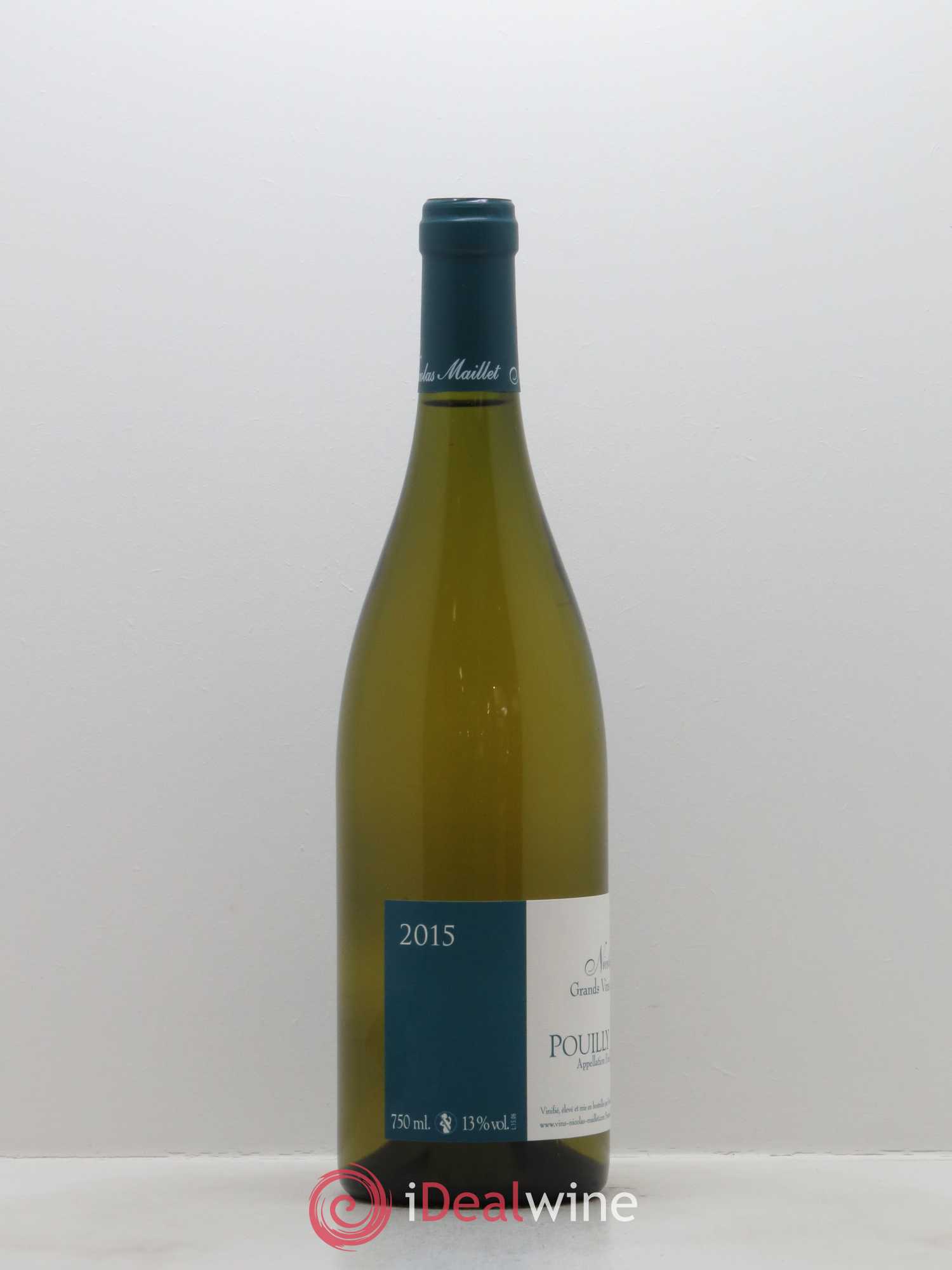 Pouilly-Fuissé Nicolas Maillet 2015 - Lot de 1 bouteille - 1