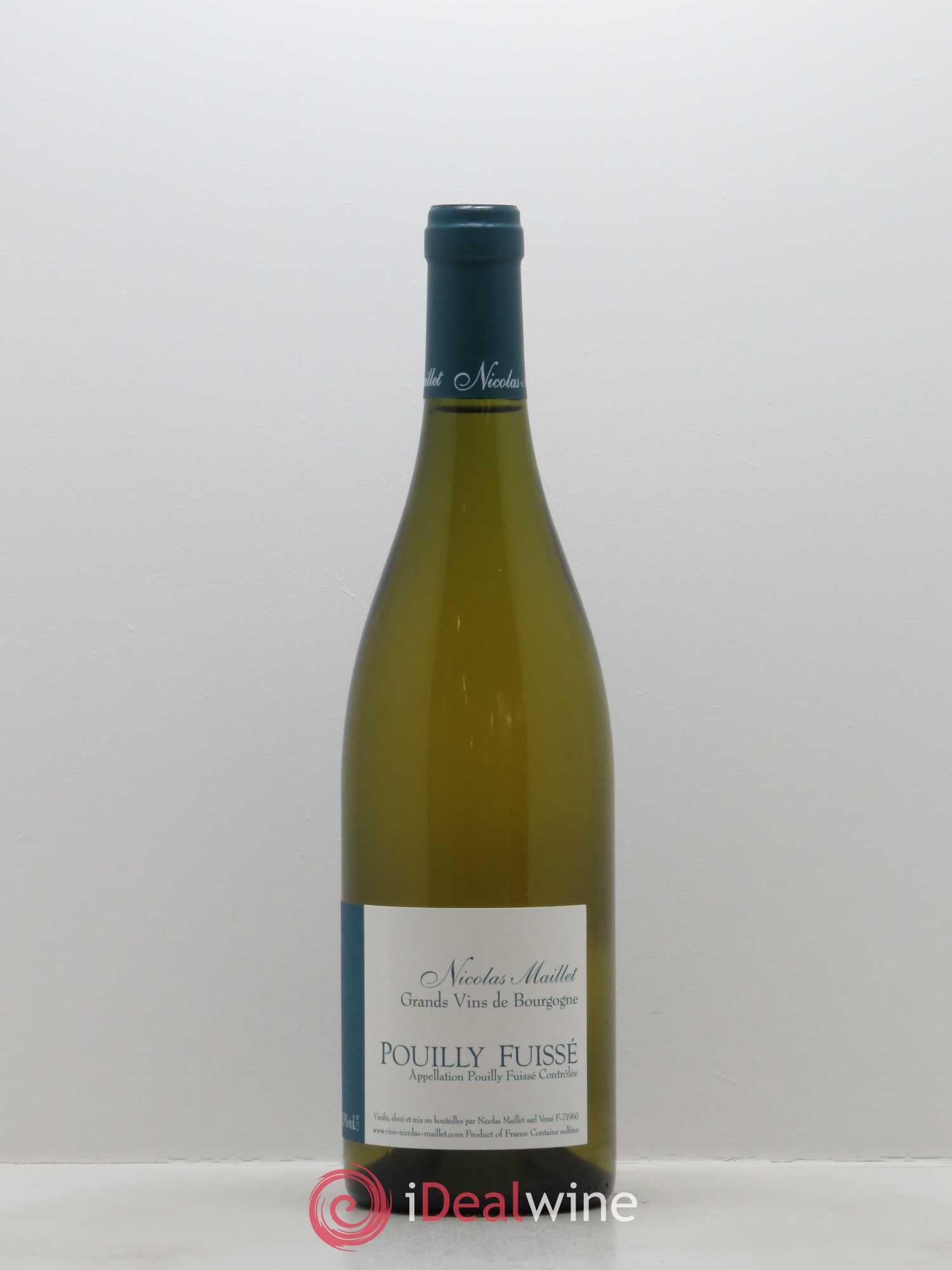 Pouilly-Fuissé Nicolas Maillet 2015 - Lot de 1 bouteille - 0