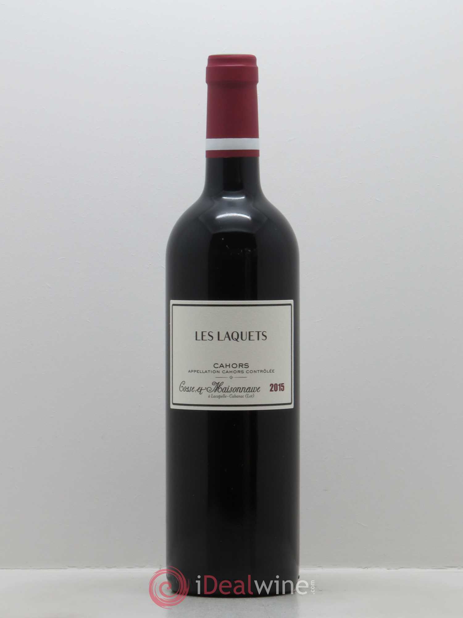 Cahors Les Laquets Cosse-Maisonneuve (Domaine) 2015 - Lot de 1 bouteille - 0
