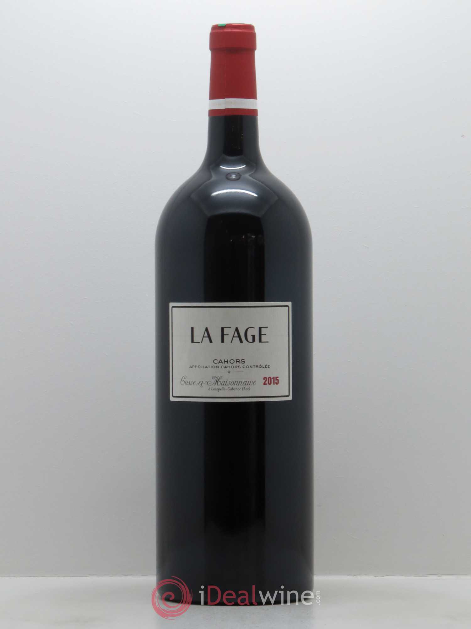 Cahors La Fage Cosse-Maisonneuve (Domaine) 2015 - Lot de 1 magnum - 0