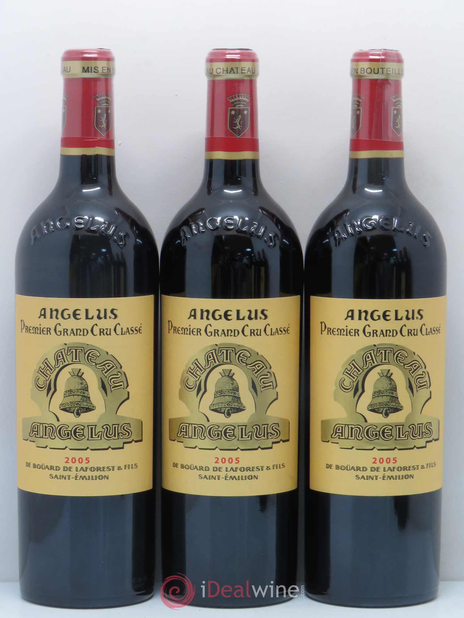 Château Angélus 1er Grand Cru Classé A 2005 - Lot de 6 bouteilles - 1