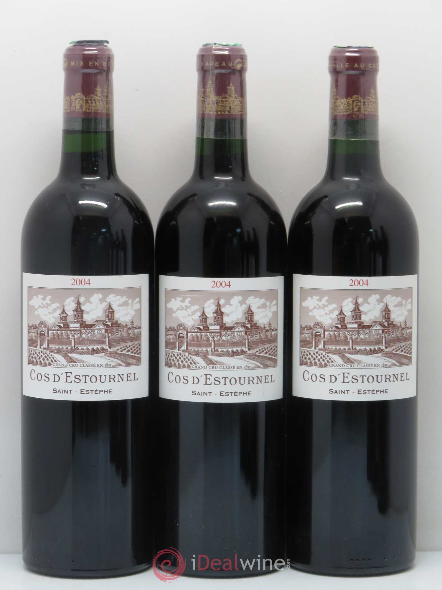 Cos d'Estournel 2ème Grand Cru Classé 2004 - Lot de 6 bouteilles - 1