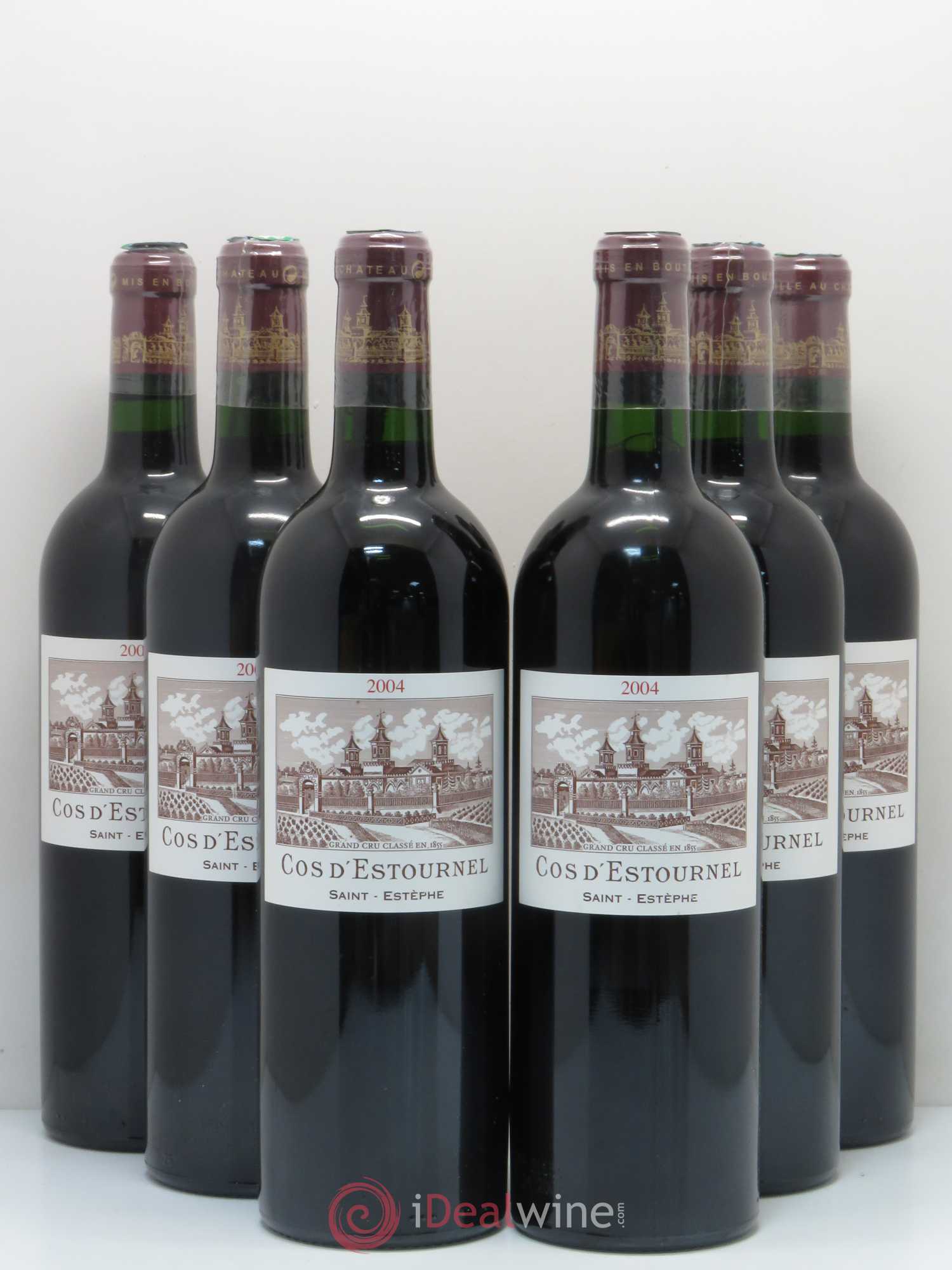 Cos d'Estournel 2ème Grand Cru Classé 2004 - Lot de 6 bouteilles - 0