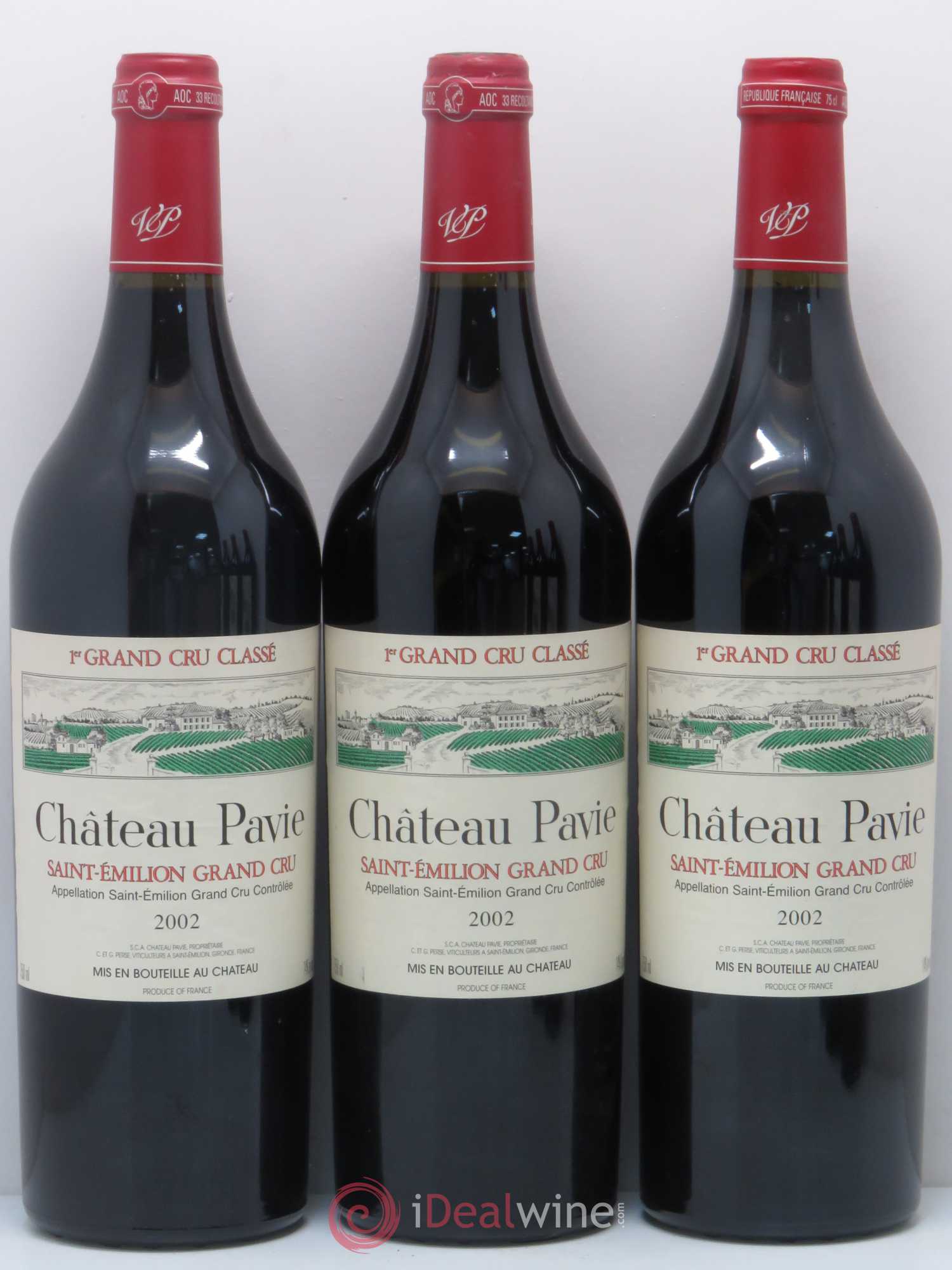 Château Pavie 1er Grand Cru Classé A 2002 - Lot de 12 bouteilles - 4