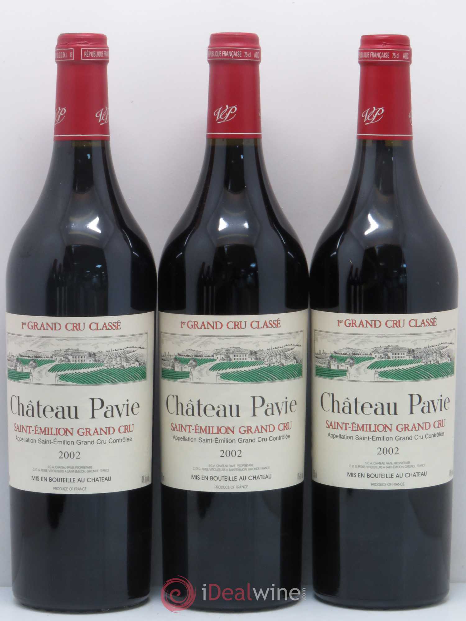 Château Pavie 1er Grand Cru Classé A 2002 - Lot de 12 bouteilles - 3