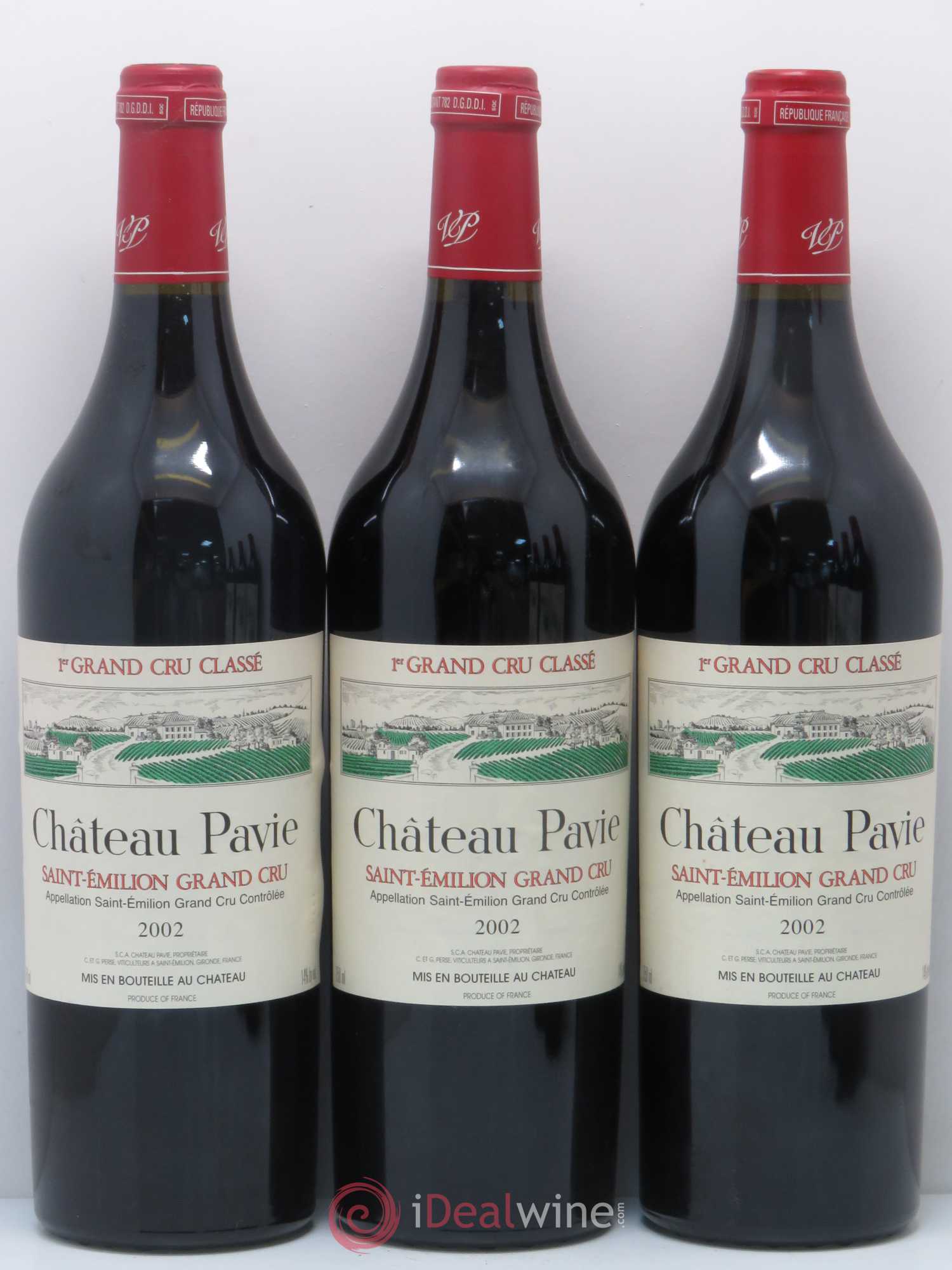 Château Pavie 1er Grand Cru Classé A 2002 - Lot de 12 bouteilles - 4