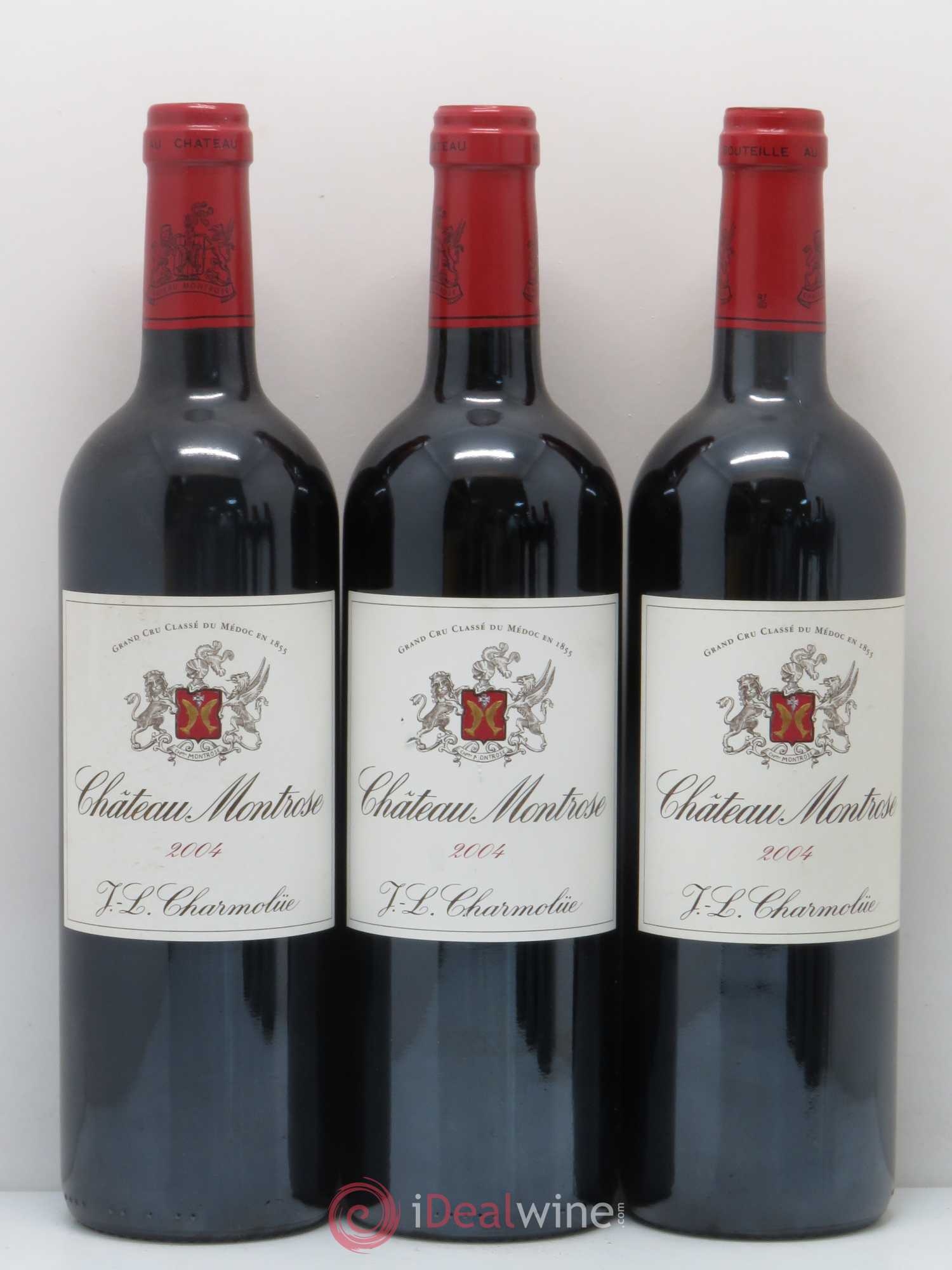 Château Montrose 2ème Grand Cru Classé 2004 - Lot de 6 bouteilles - 1