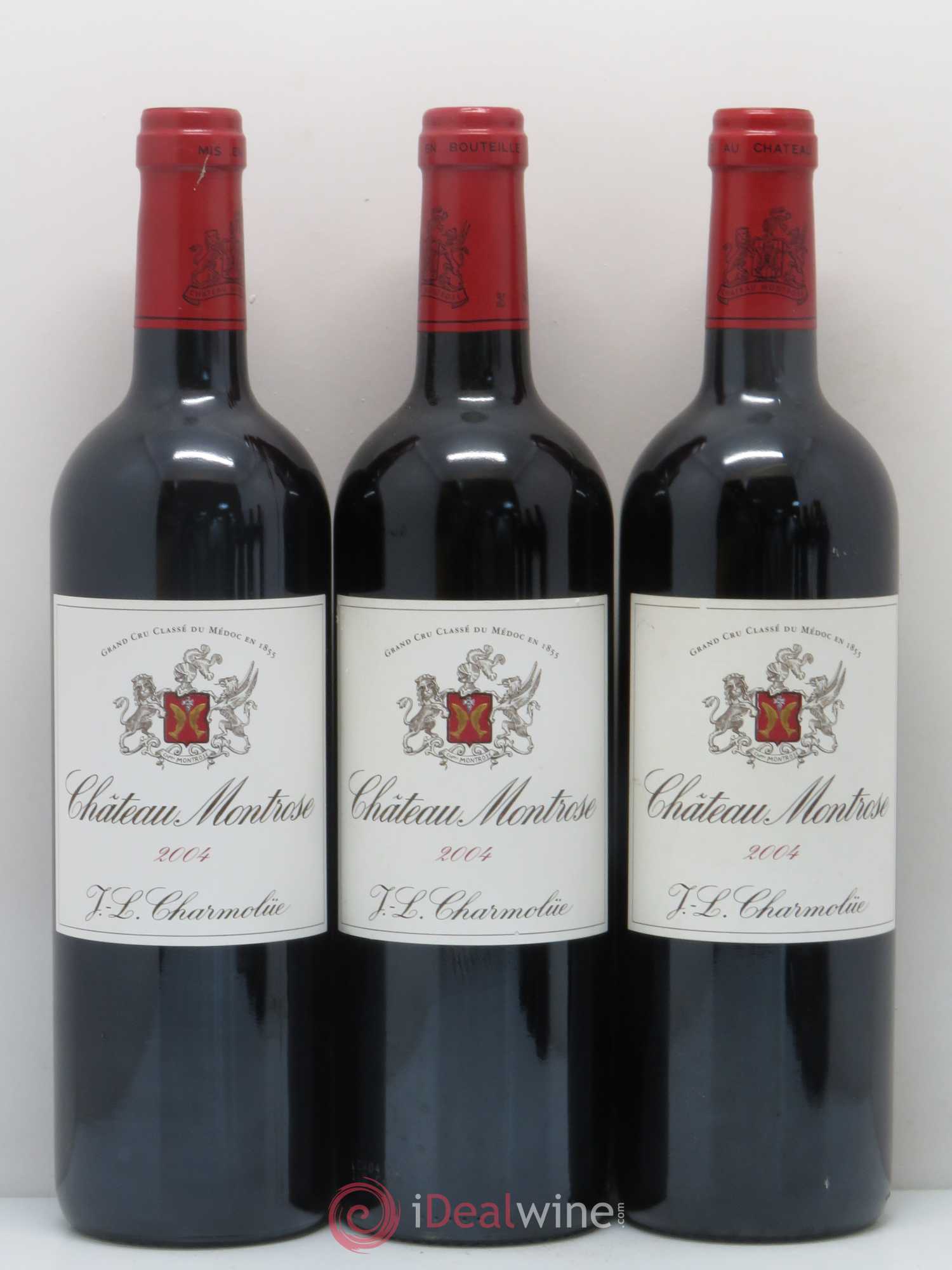 Château Montrose 2ème Grand Cru Classé 2004 - Lot de 6 bouteilles - 1