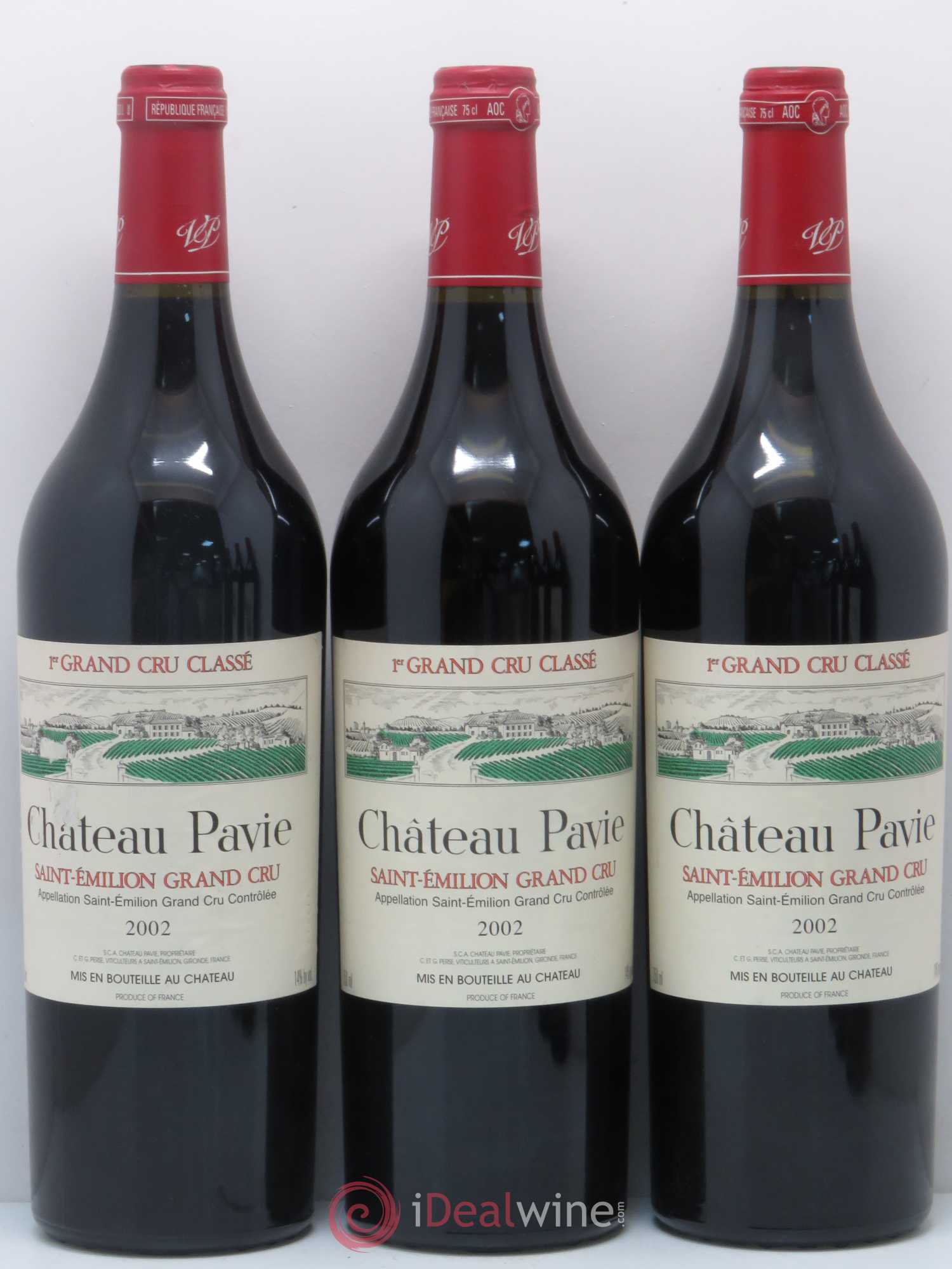 Château Pavie 1er Grand Cru Classé A 2002 - Lot de 12 bouteilles - 3