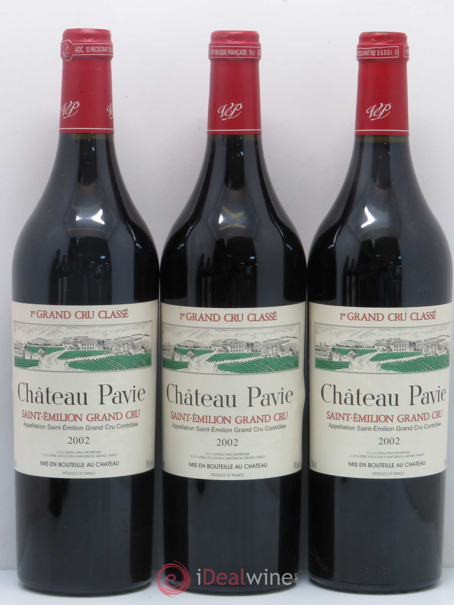 Château Pavie 1er Grand Cru Classé A 2002 - Lot de 12 bouteilles - 4