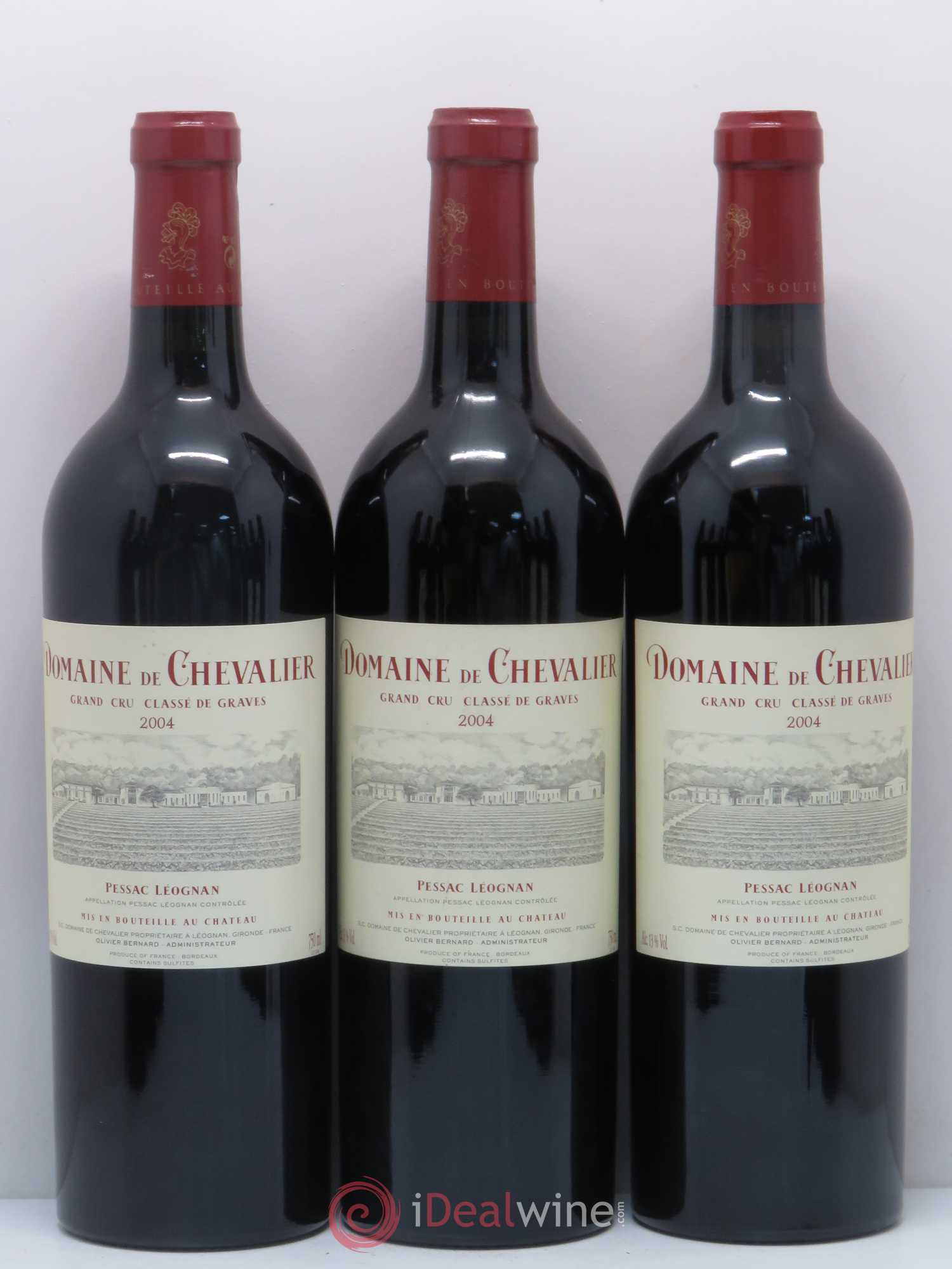 Domaine de Chevalier Cru Classé de Graves 2004 - Lot de 12 bouteilles - 2