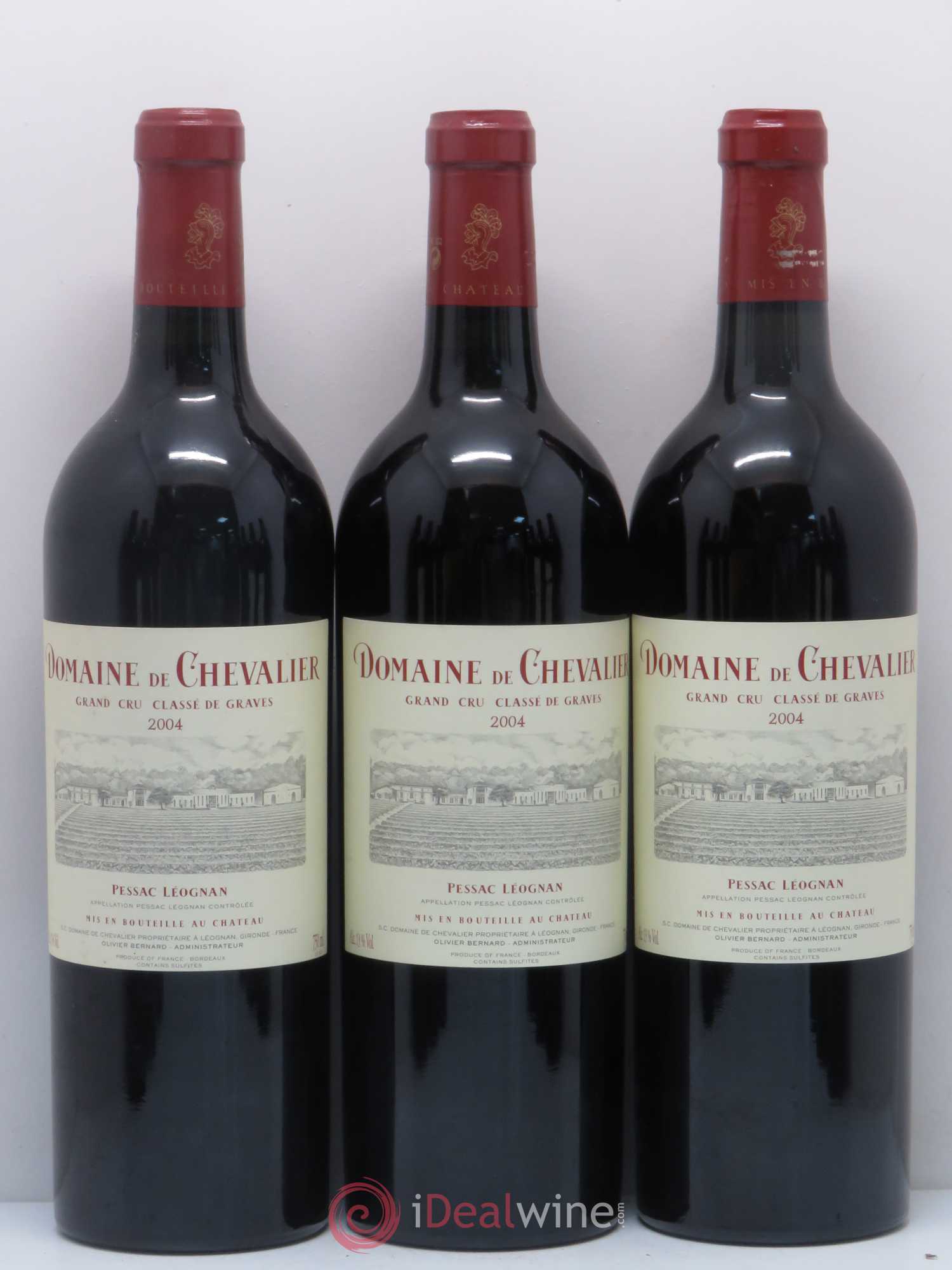 Domaine de Chevalier Cru Classé de Graves 2004 - Lot de 12 bouteilles - 4