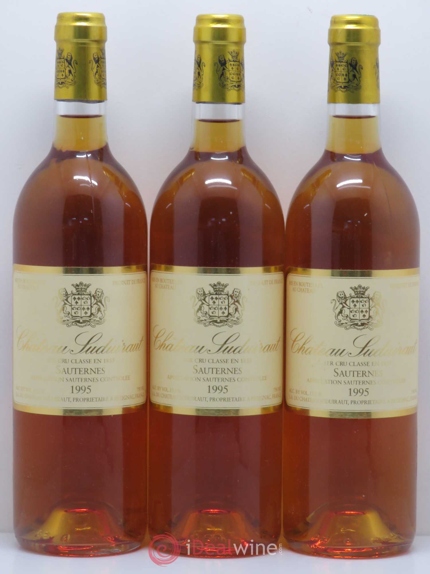 Château Suduiraut 1er Grand Cru Classé 1995 - Lotto di 6 bottiglie - 2