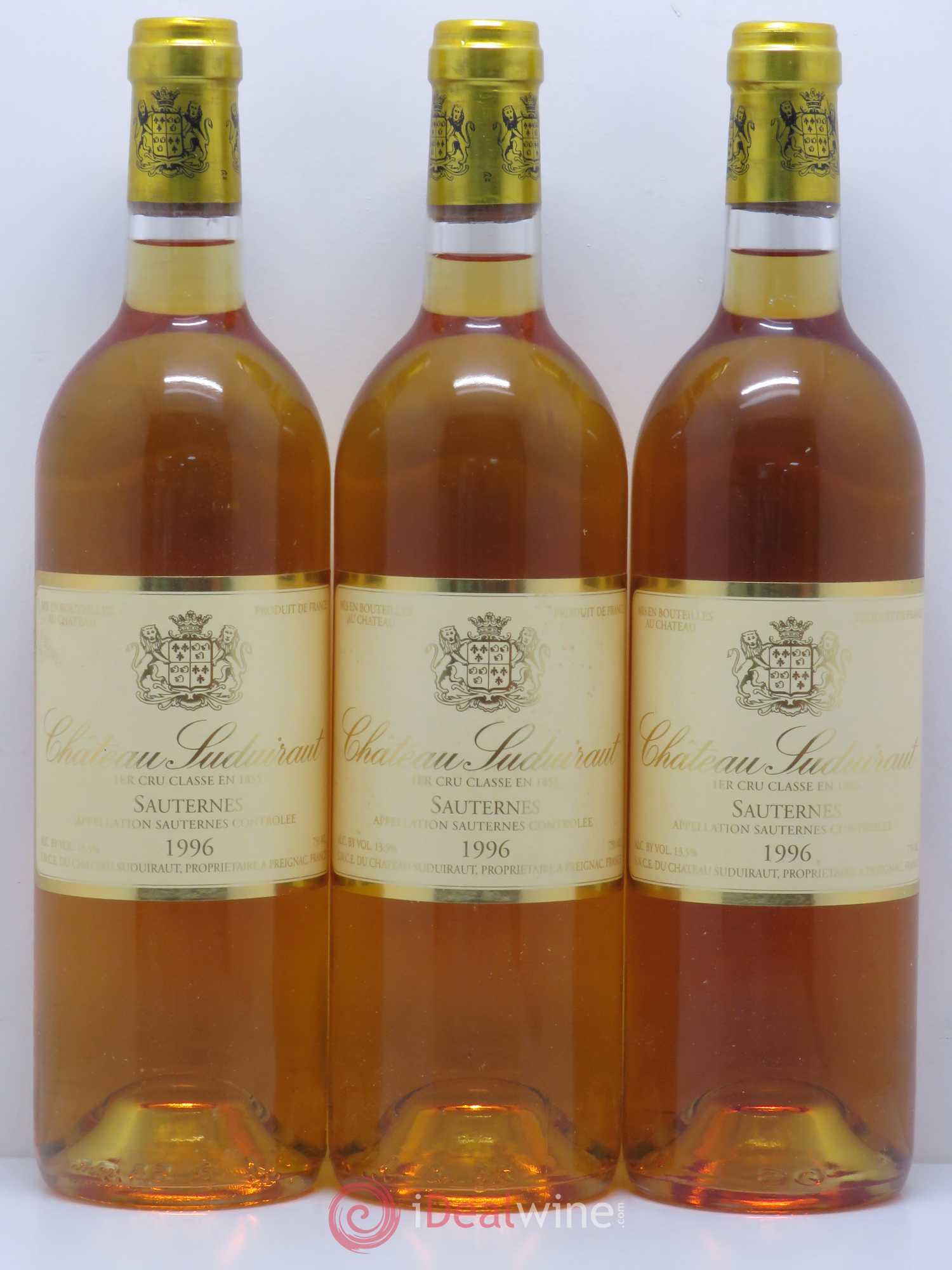 Château Suduiraut 1er Grand Cru Classé 1996 - Lotto di 6 bottiglie - 2