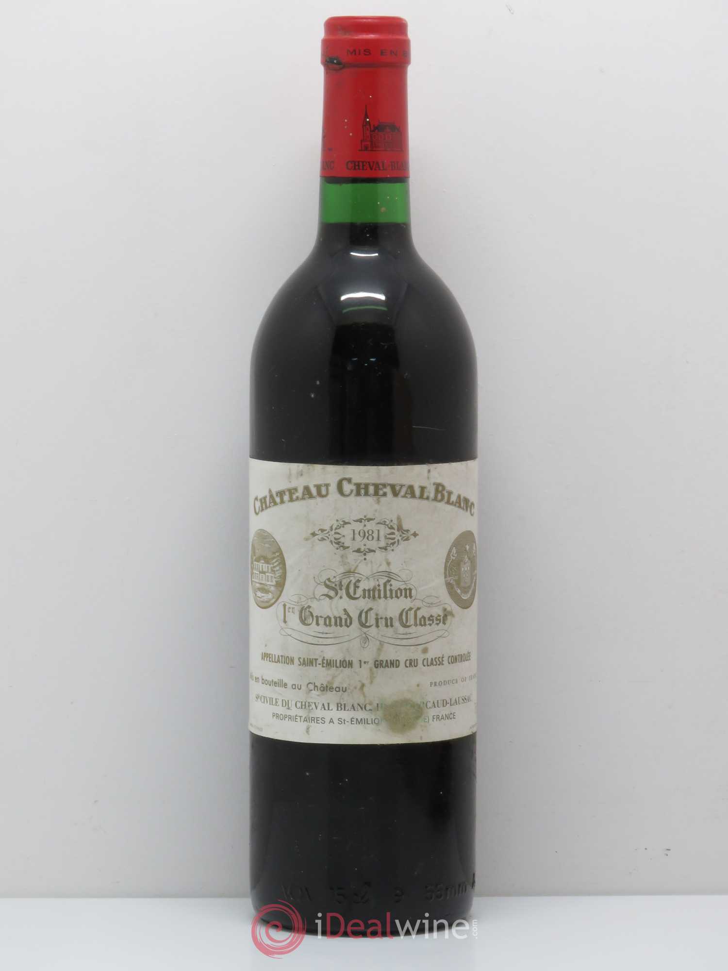 Château Cheval Blanc 1er Grand Cru Classé A 1981 - Lot de 1 bouteille - 0