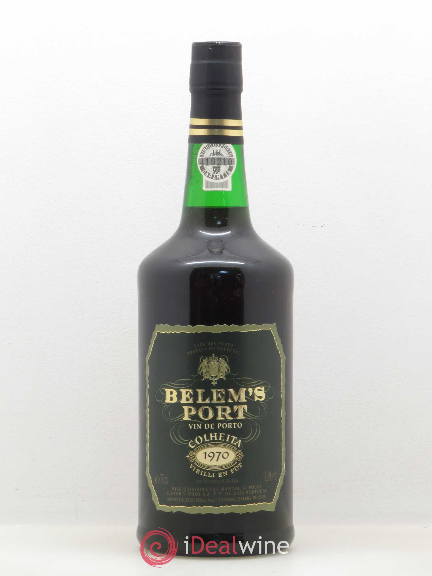 Porto Quinta Bellem's Port 1970 - Posten von 1 Flasche - 0
