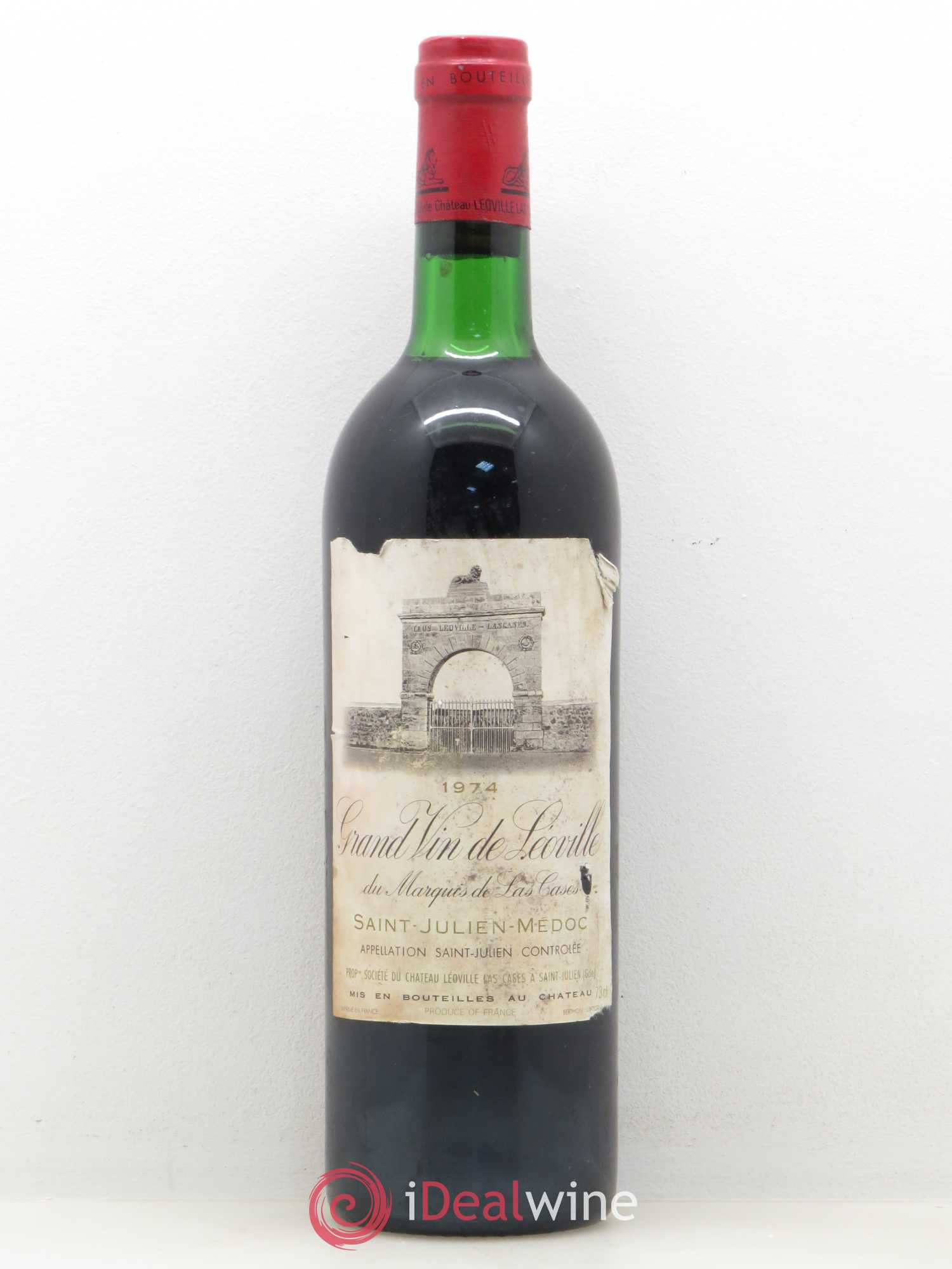 Château Léoville Las Cases 2ème Grand Cru Classé 1974 - Lot de 1 bouteille - 0