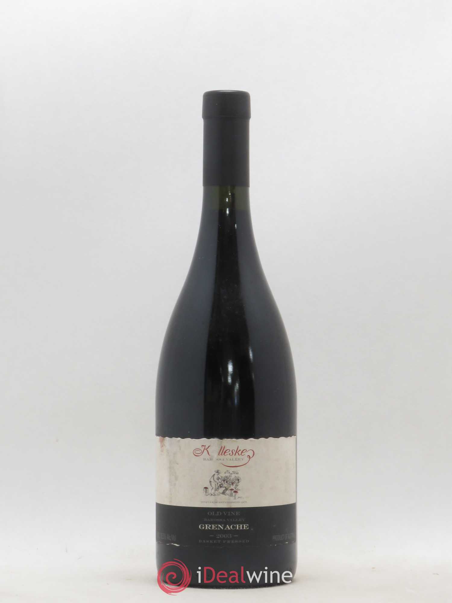 Australie Barossa Valley Kalleske Grenache Old Vine 2003 - Posten von 1 Flasche - 0